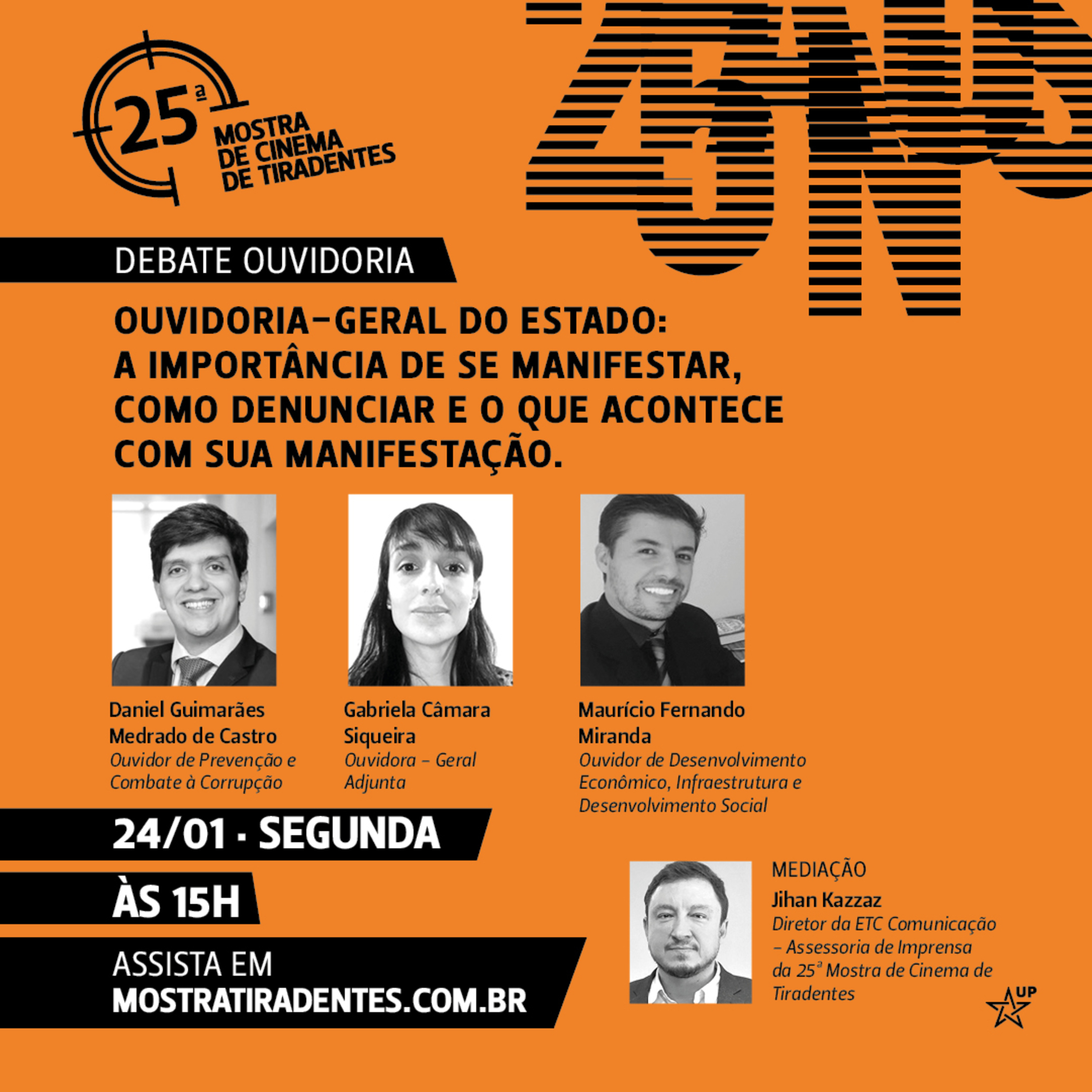 25ª MOSTRA DE TIRADENTES | RODA DE CONVERSA | OUVIDORIA MÓVEL episode artwork