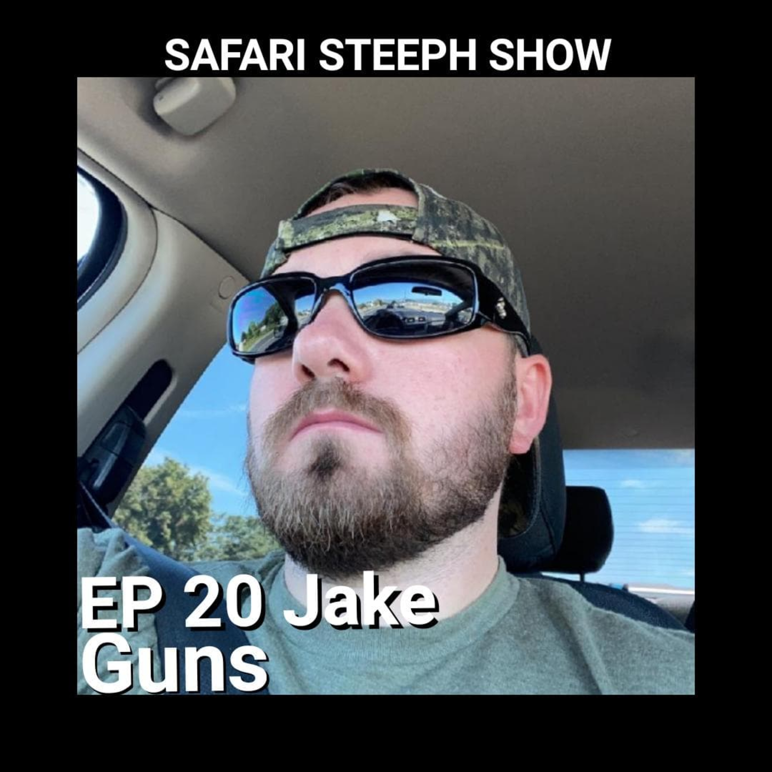 EP20- JAKE, guns  episode artwork