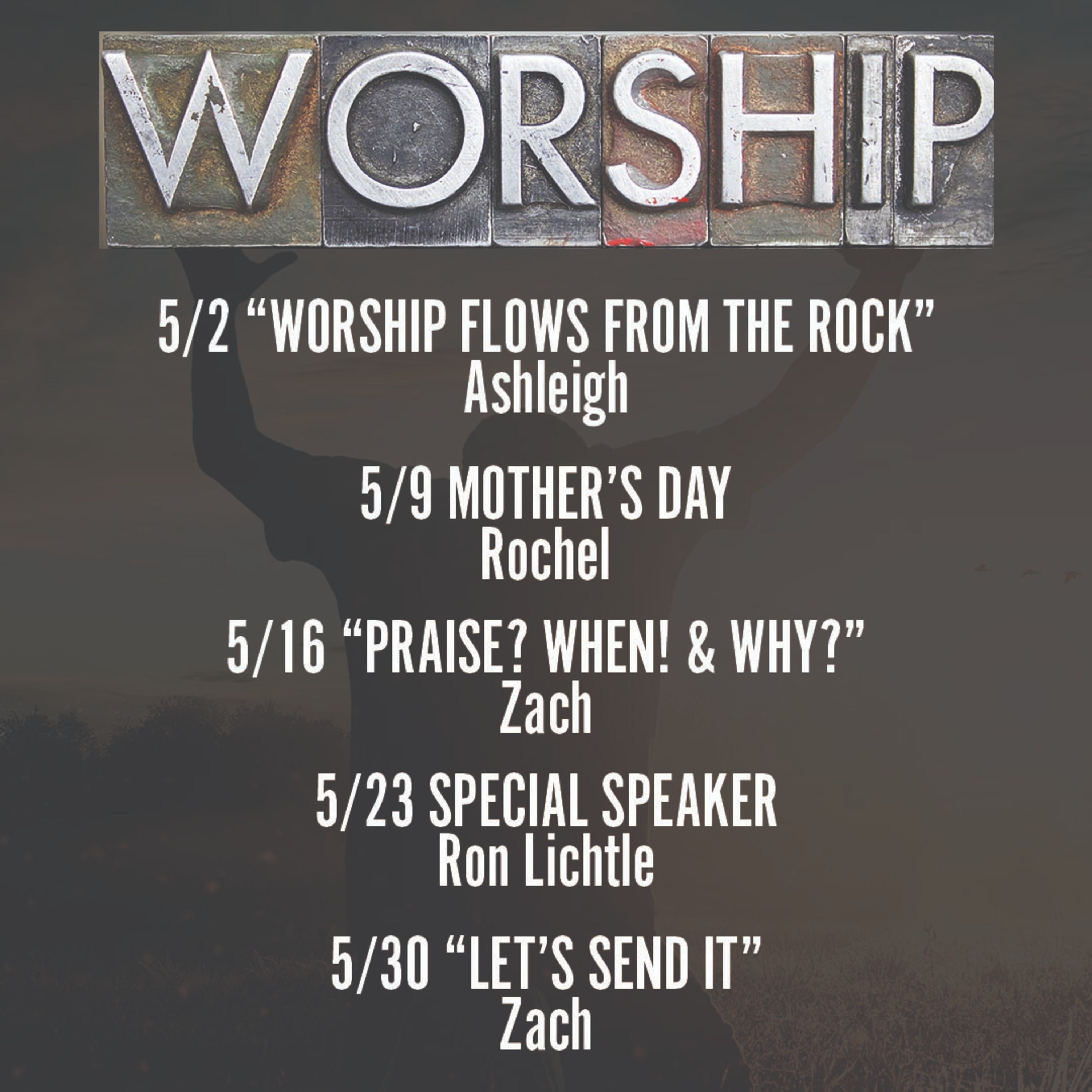Worship Flows From The Rock episode artwork