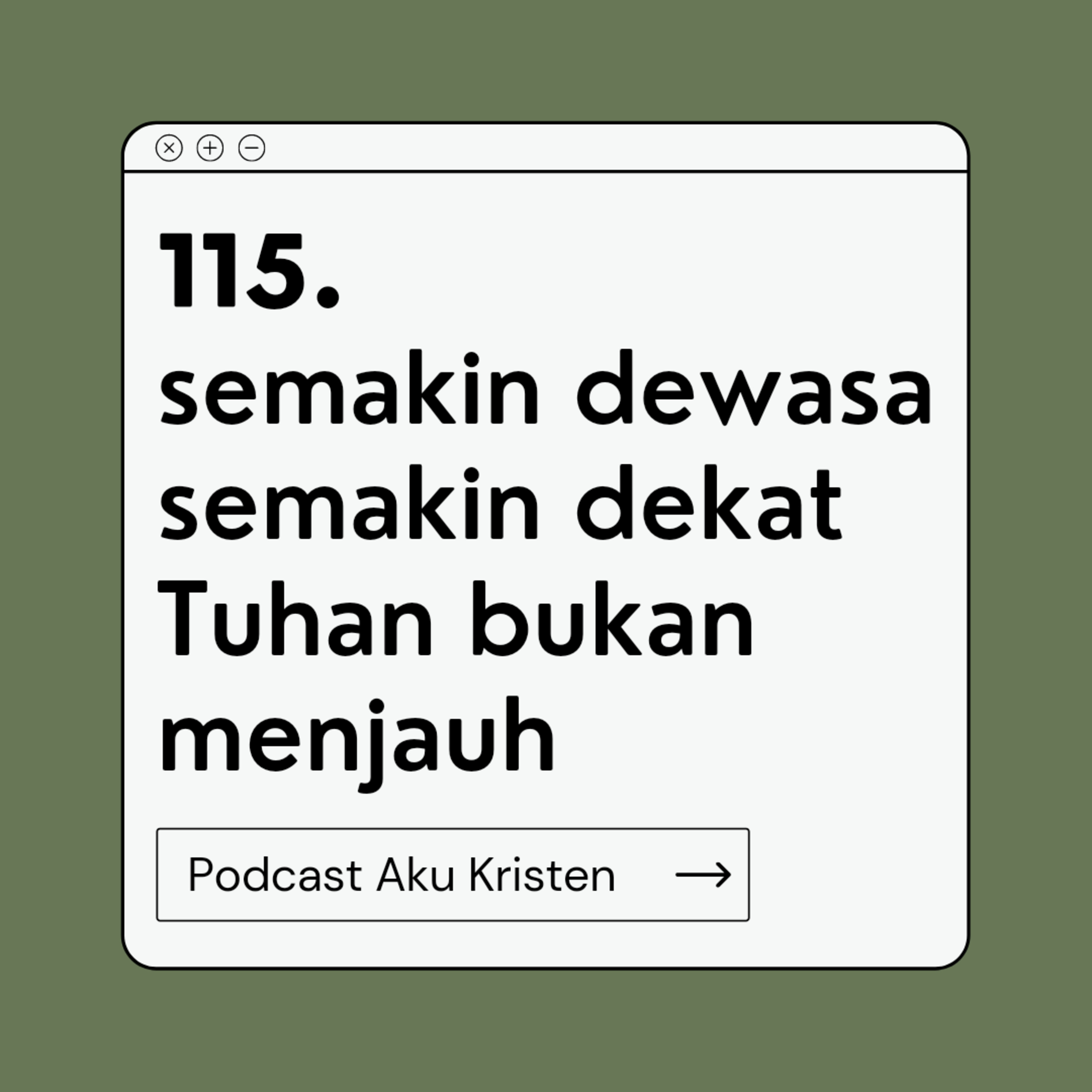 Podcast Aku Kristen