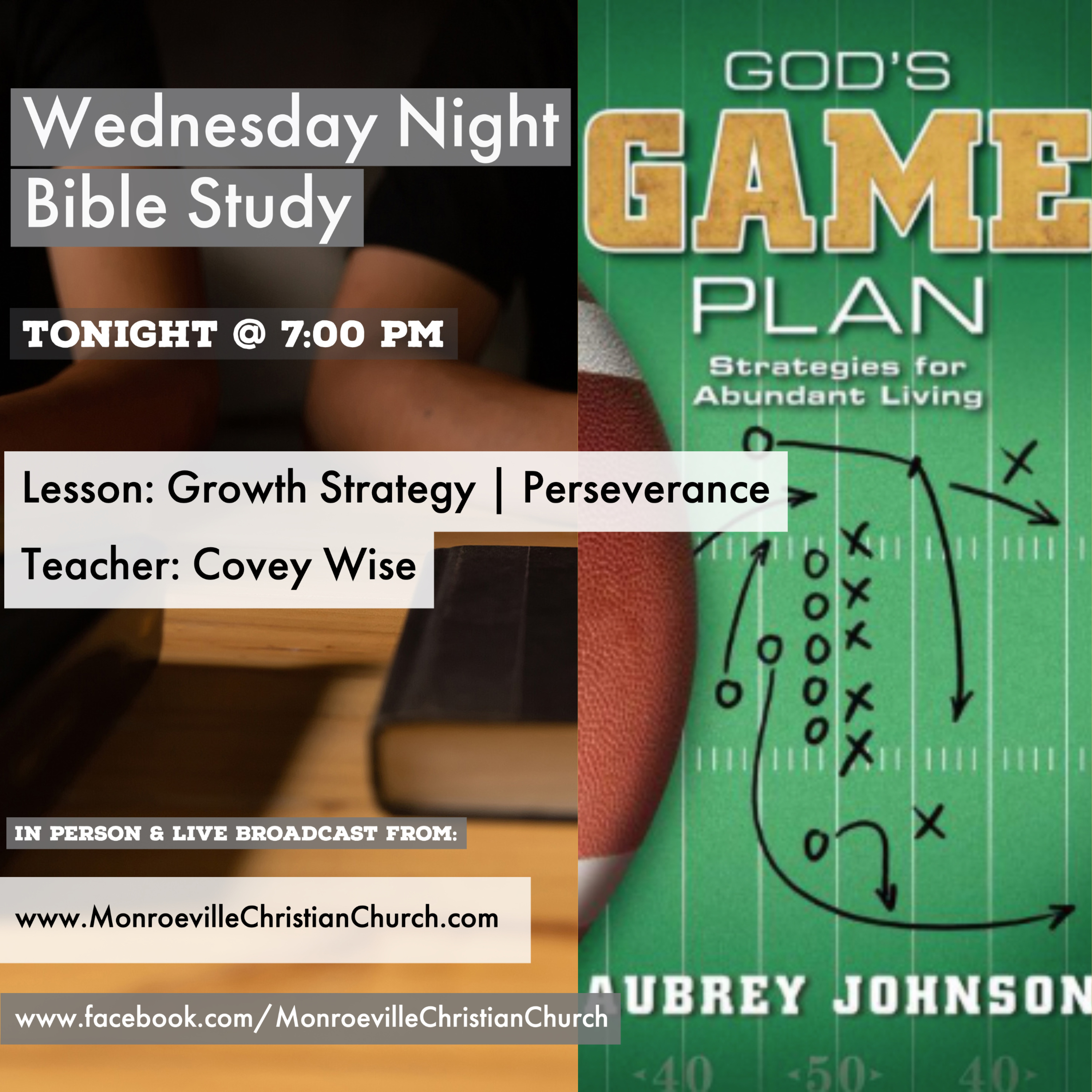 5-11-22 PM Bible Study - Covey Wise - Perseverance episode artwork