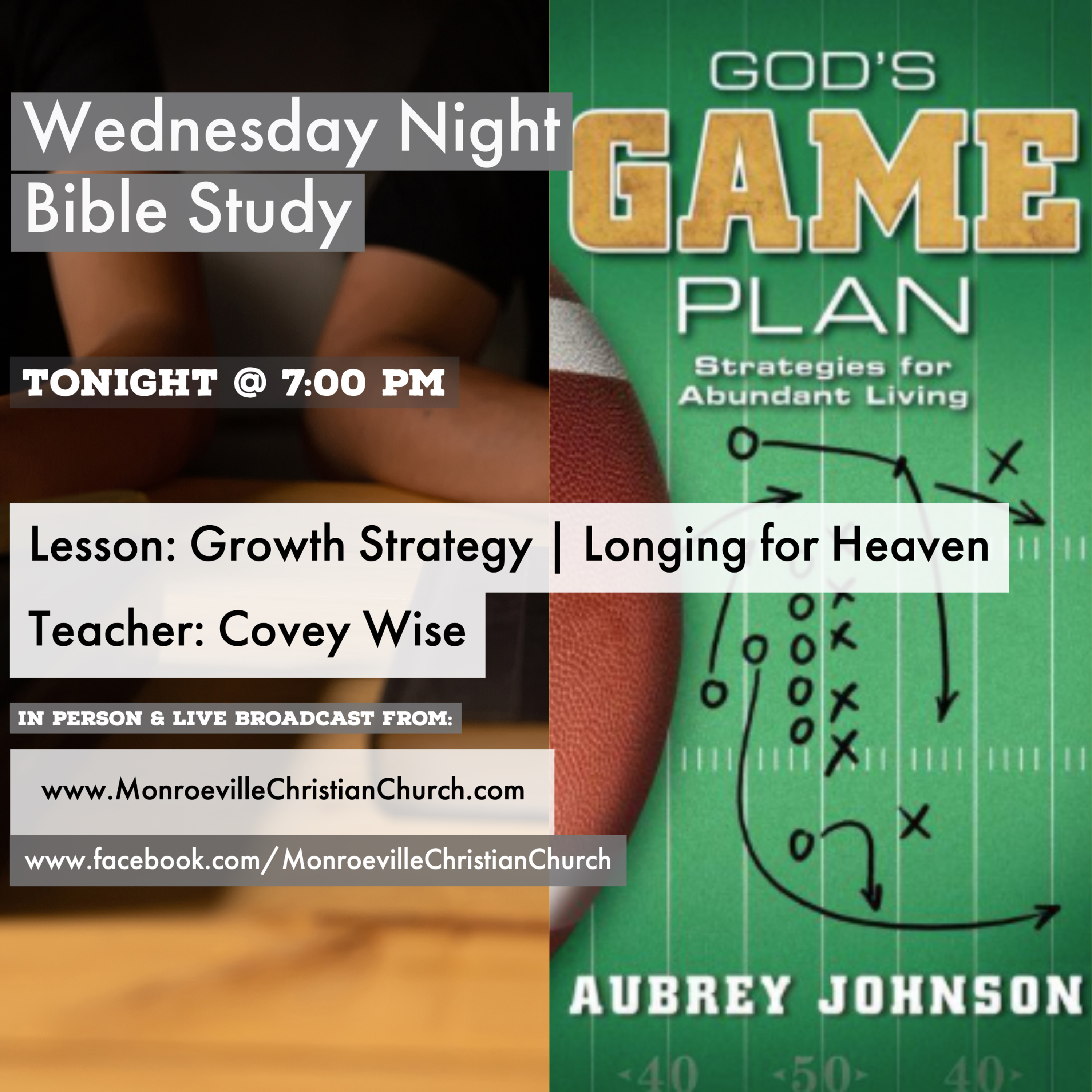 5-18-22 PM Bible Study - Covey Wise - Longing for Heaven episode artwork