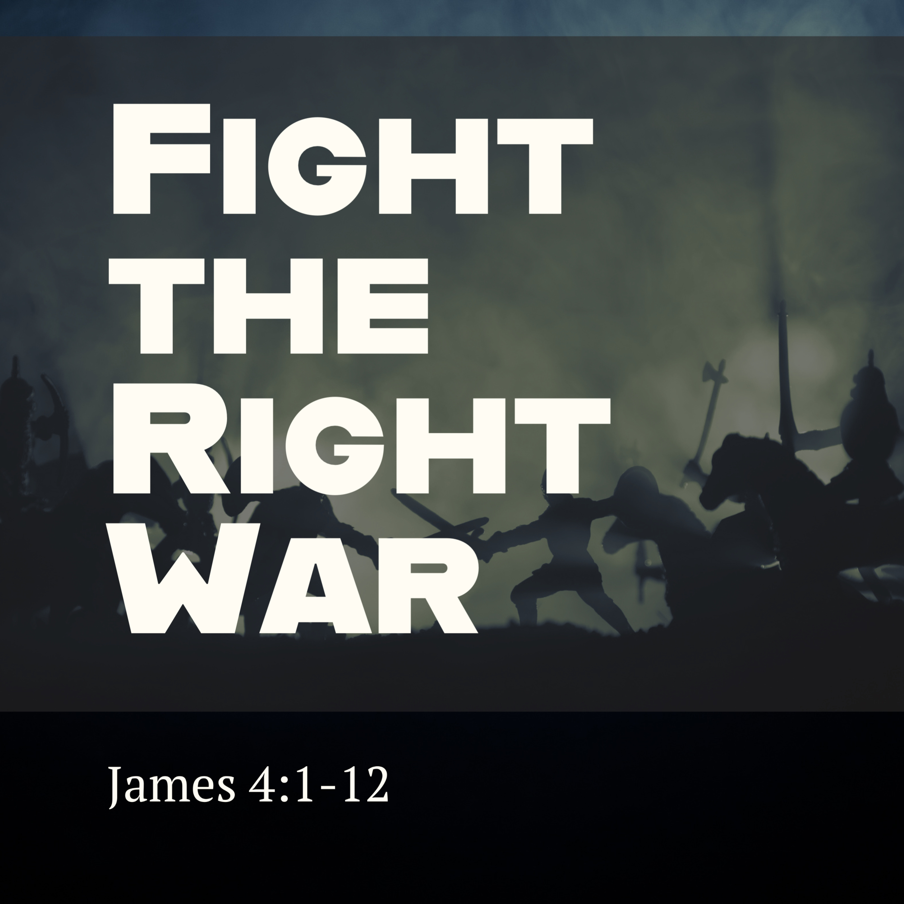 9-25-22 AM Sermon - Covey Wise - Fight the Right War episode artwork