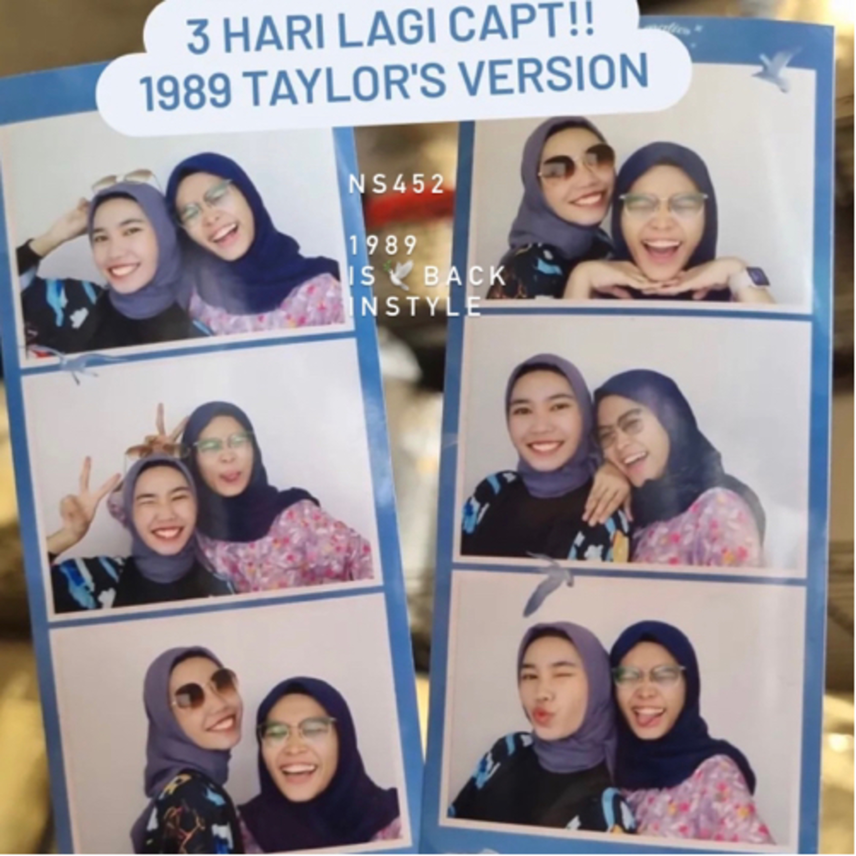 day 452. JAKARTA HUJAN! / mendadak 1D / girl bestie night: anna & al + shafa & alya + shakira & stephanie episode artwork