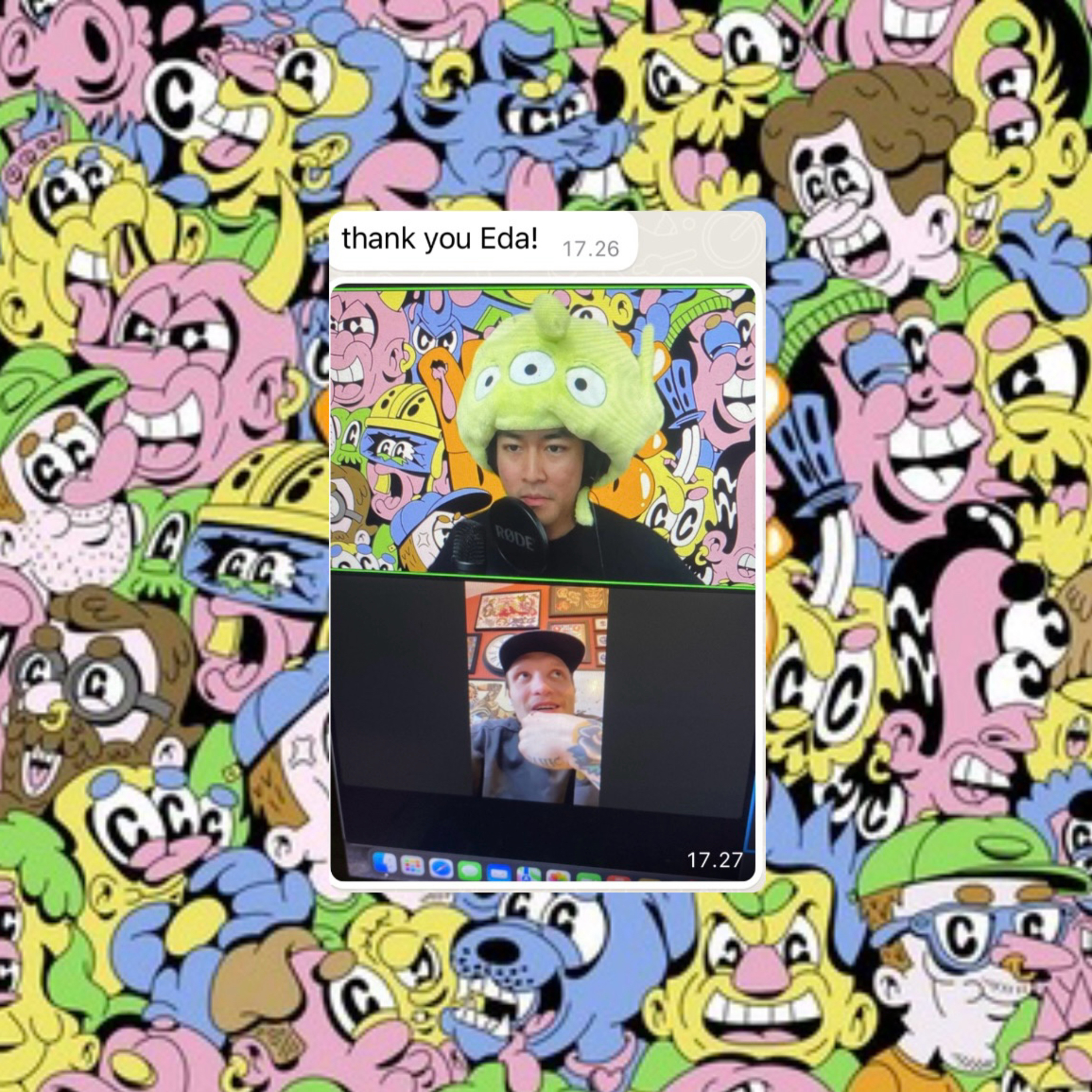 day 515. neckdeep album listening party w/ co-pilot rafa episode artwork