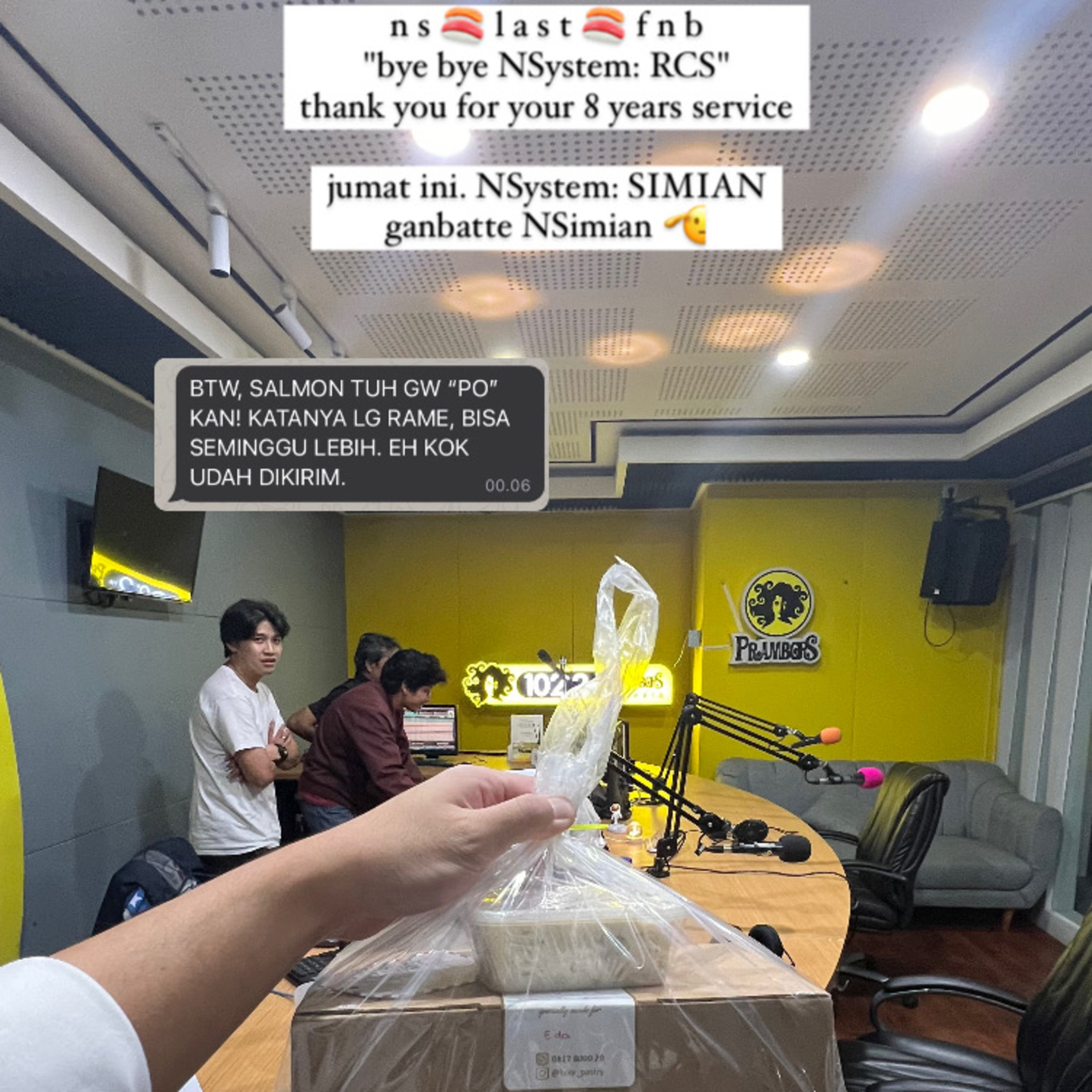 day 589. hardiknas: capt's so high school mix / cam by rachey: tentang S2 di bandung / BYE BYE NS RCS thank you for the past 8 years! episode artwork