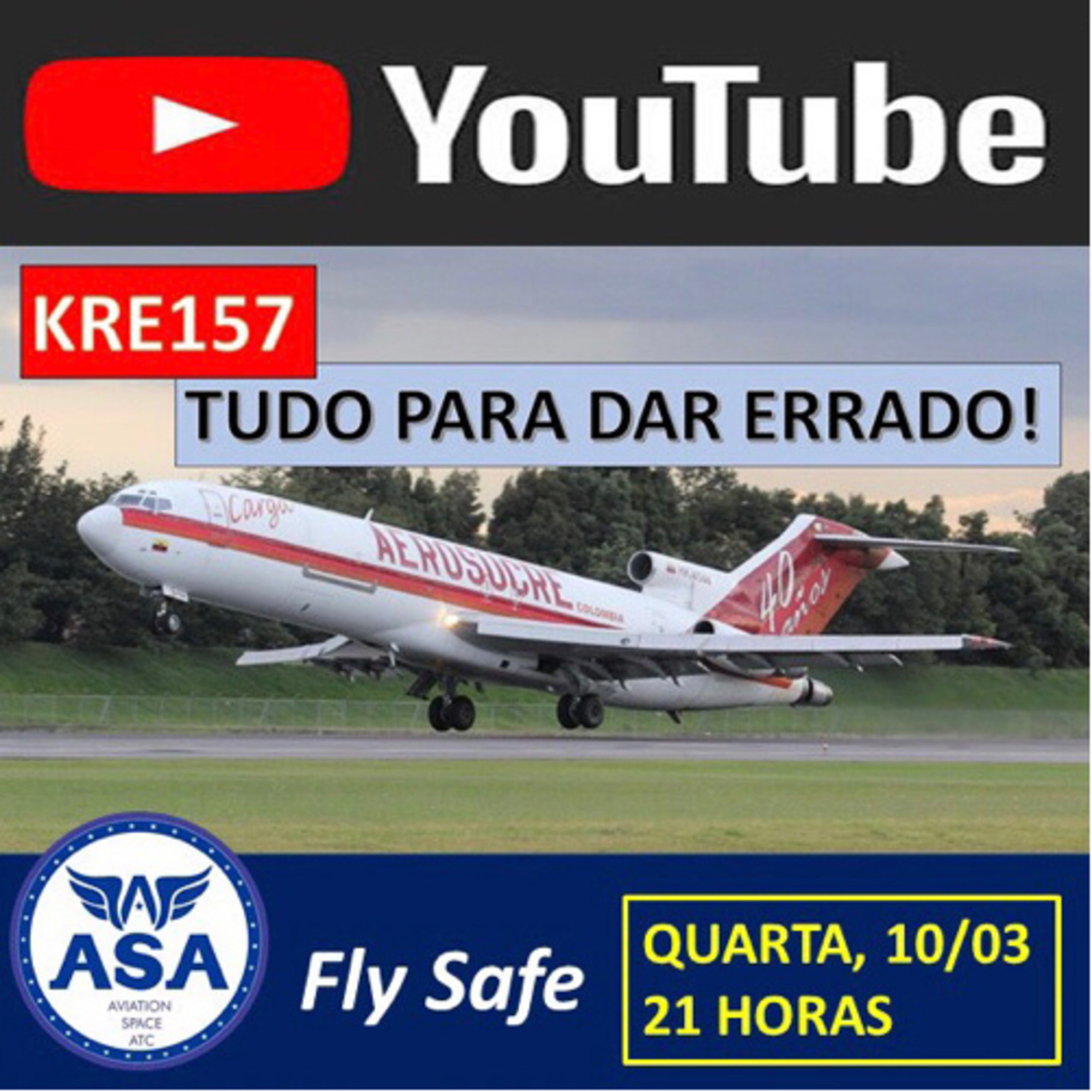 
KRE157: TUDO PARA DAR ERRADO - Canal ASA (Fly Safe) - Episódio 355 episode artwork