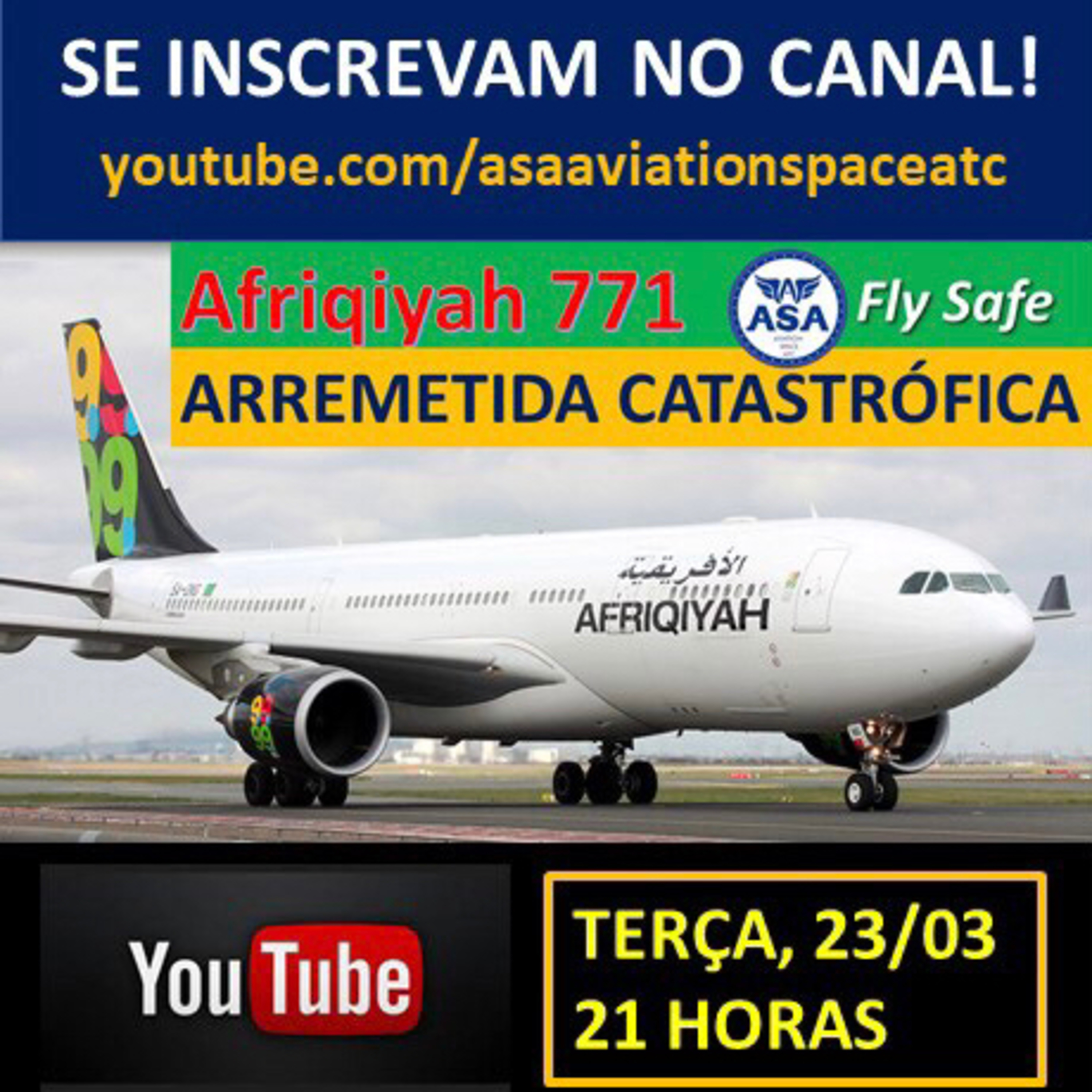 Afriqiyah 771: ARREMETIDA CATASTRÓFICA - Canal ASA (Fly Safe) - Episódio 359 episode artwork