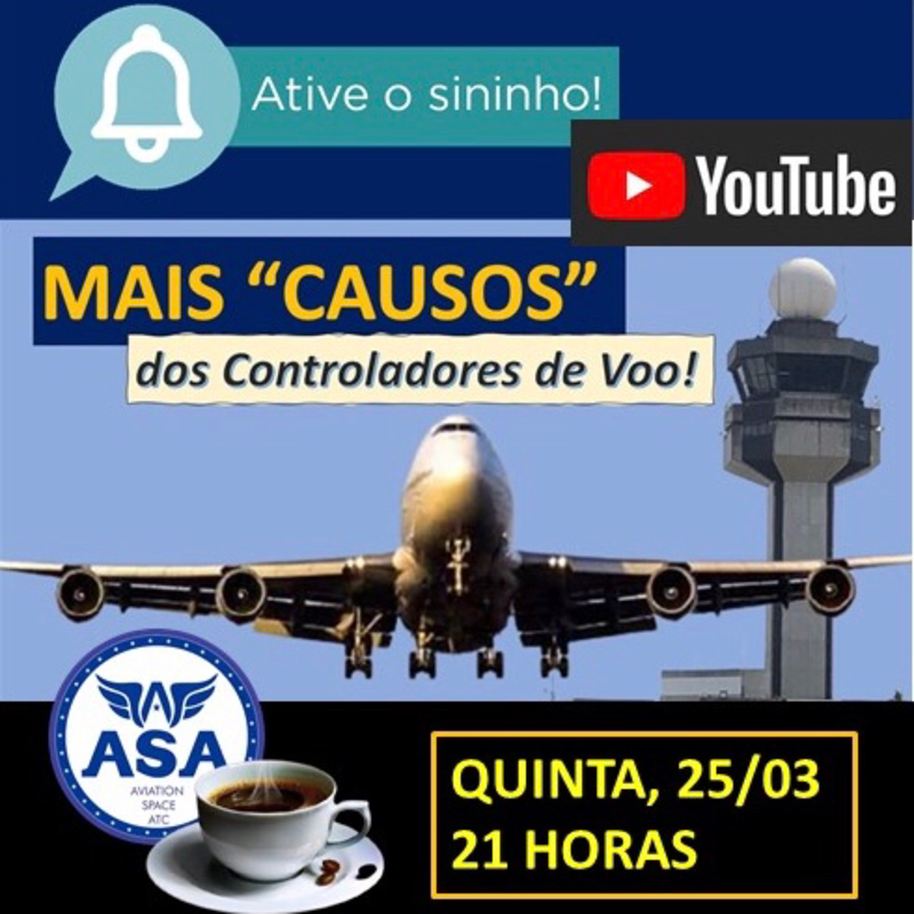 MAIS "CAUSOS" DOS CONTROLADORES DE VOO - Canal ASA - Episódio 360 episode artwork