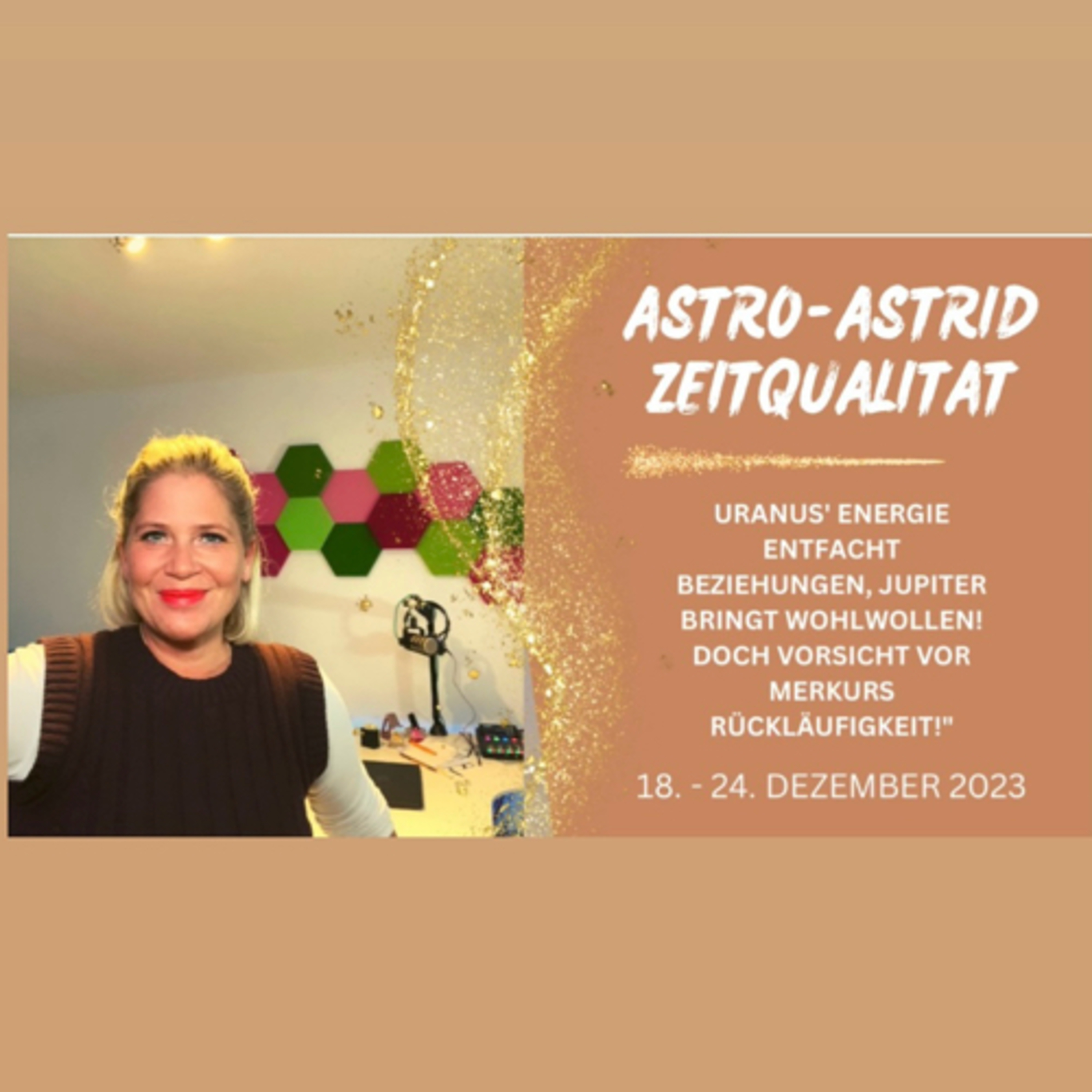 Horoskop, Planetenenergien, Zeitqualität von AstrologieMedium AstroAstrid