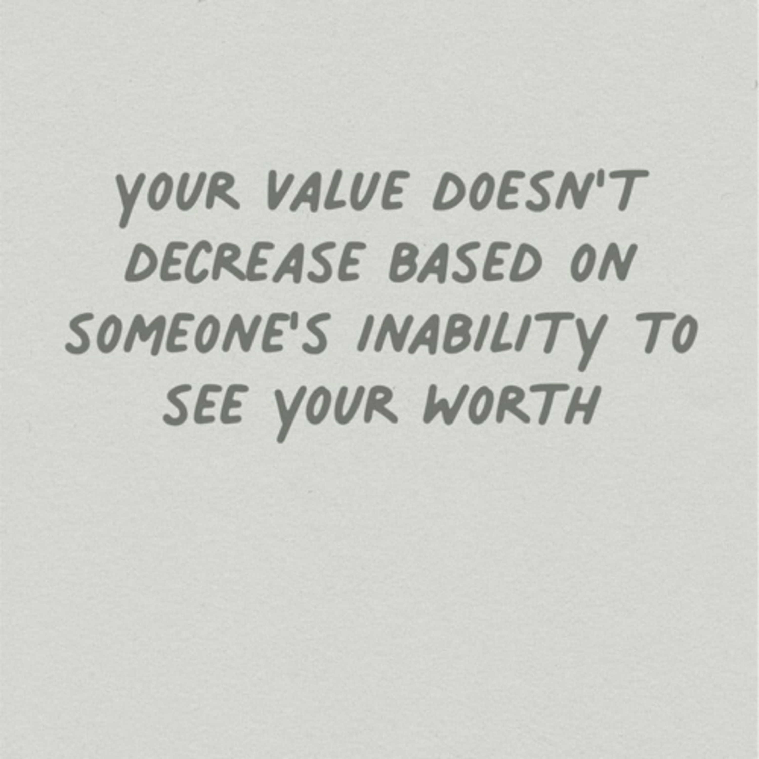 Knowing your Worth