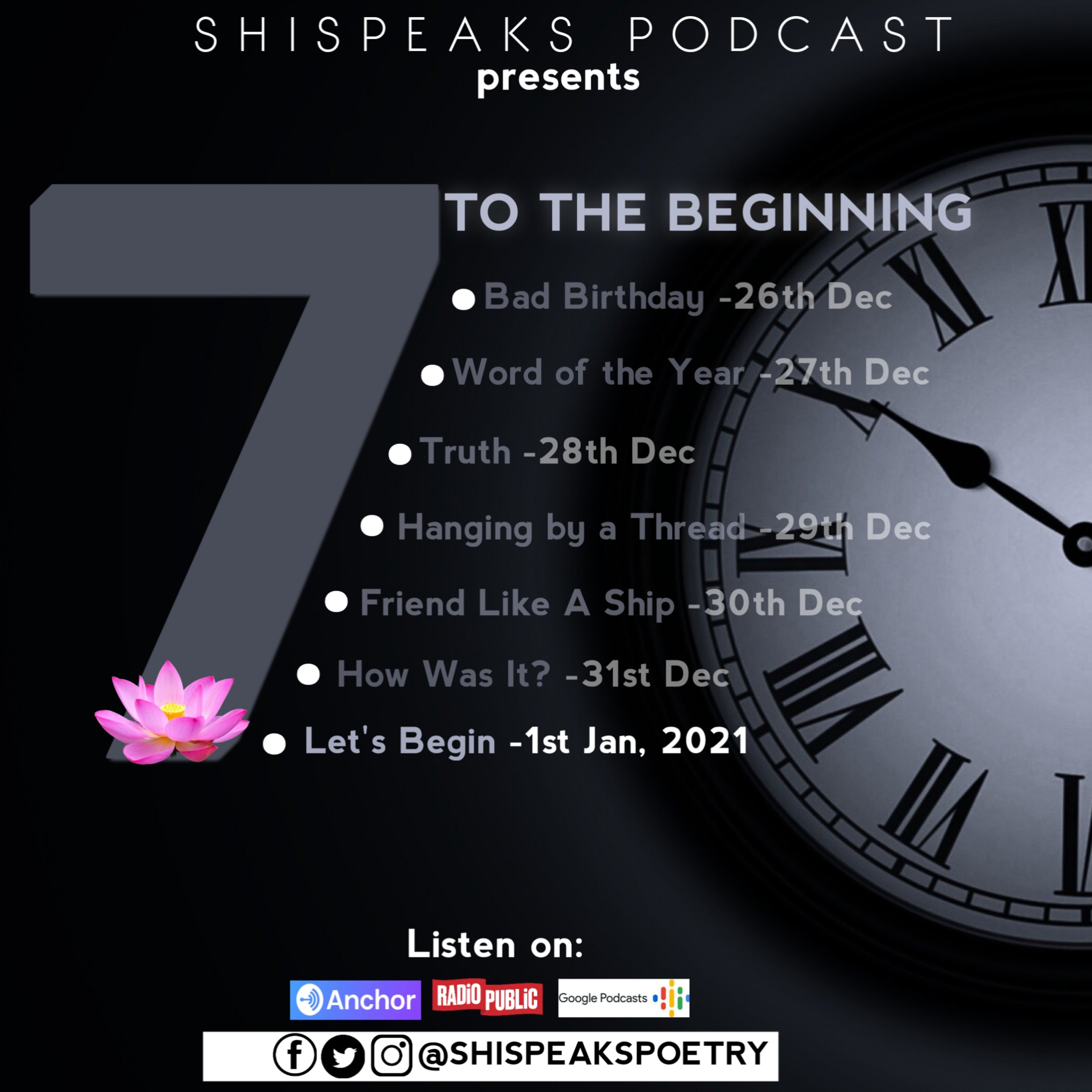 7 TO THE BEGINNING: Let's Begin episode artwork
