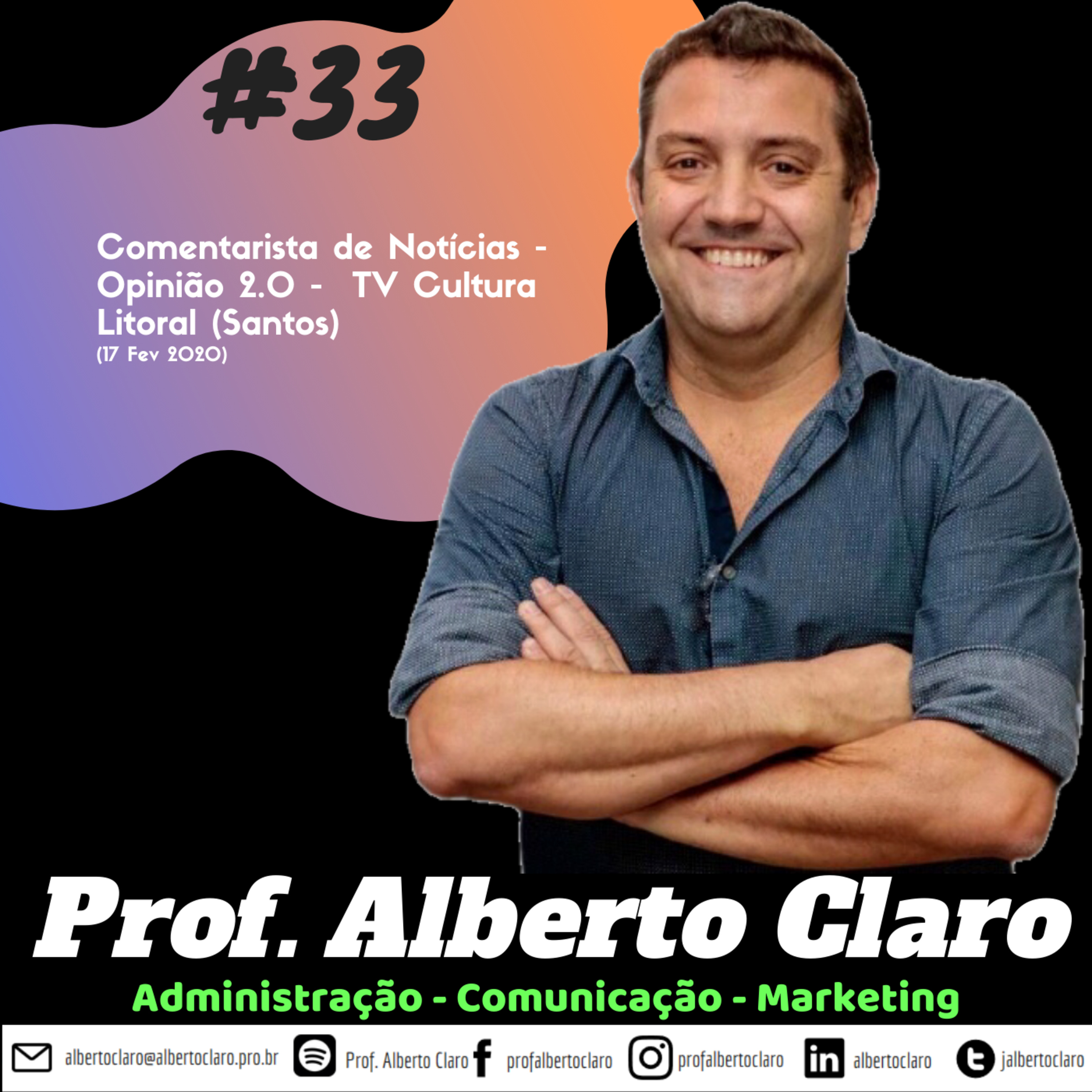 Marketing - Comunicação - Administração - Prof. Alberto Claro