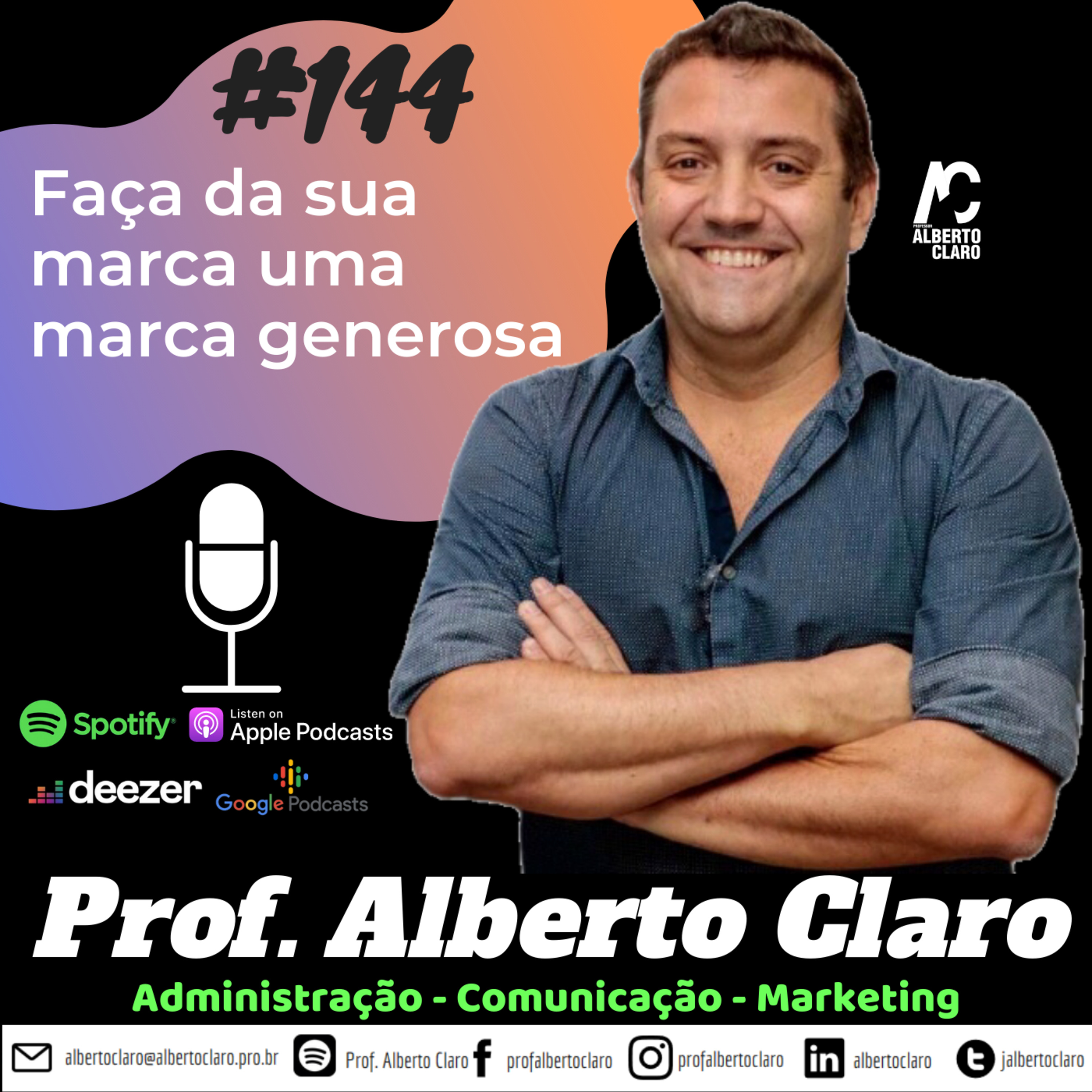 Marketing - Comunicação - Administração - Prof. Alberto Claro