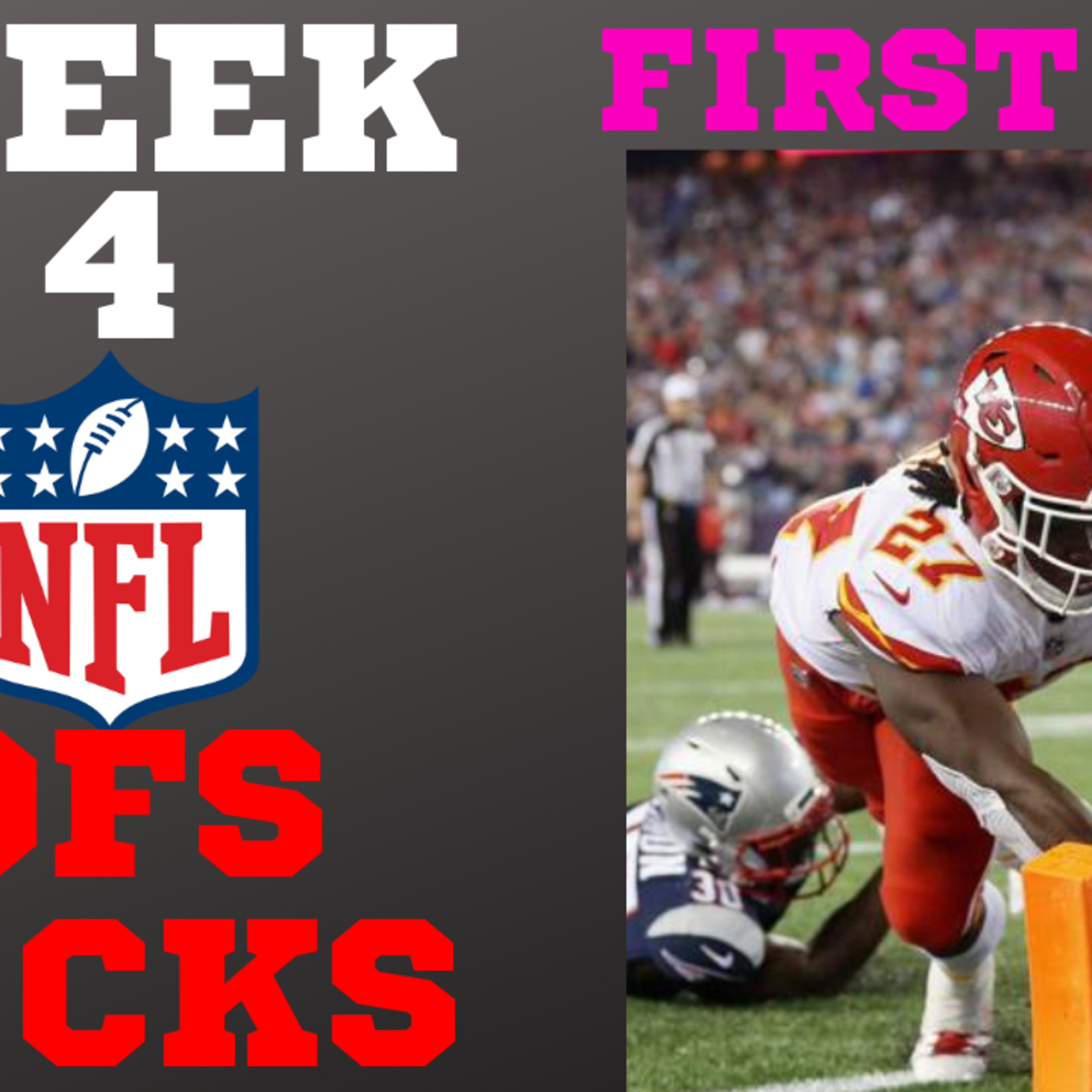 NFL Week 4 First Look NFL Dfs Fantasy Football Picks & Strategy 2020 episode artwork