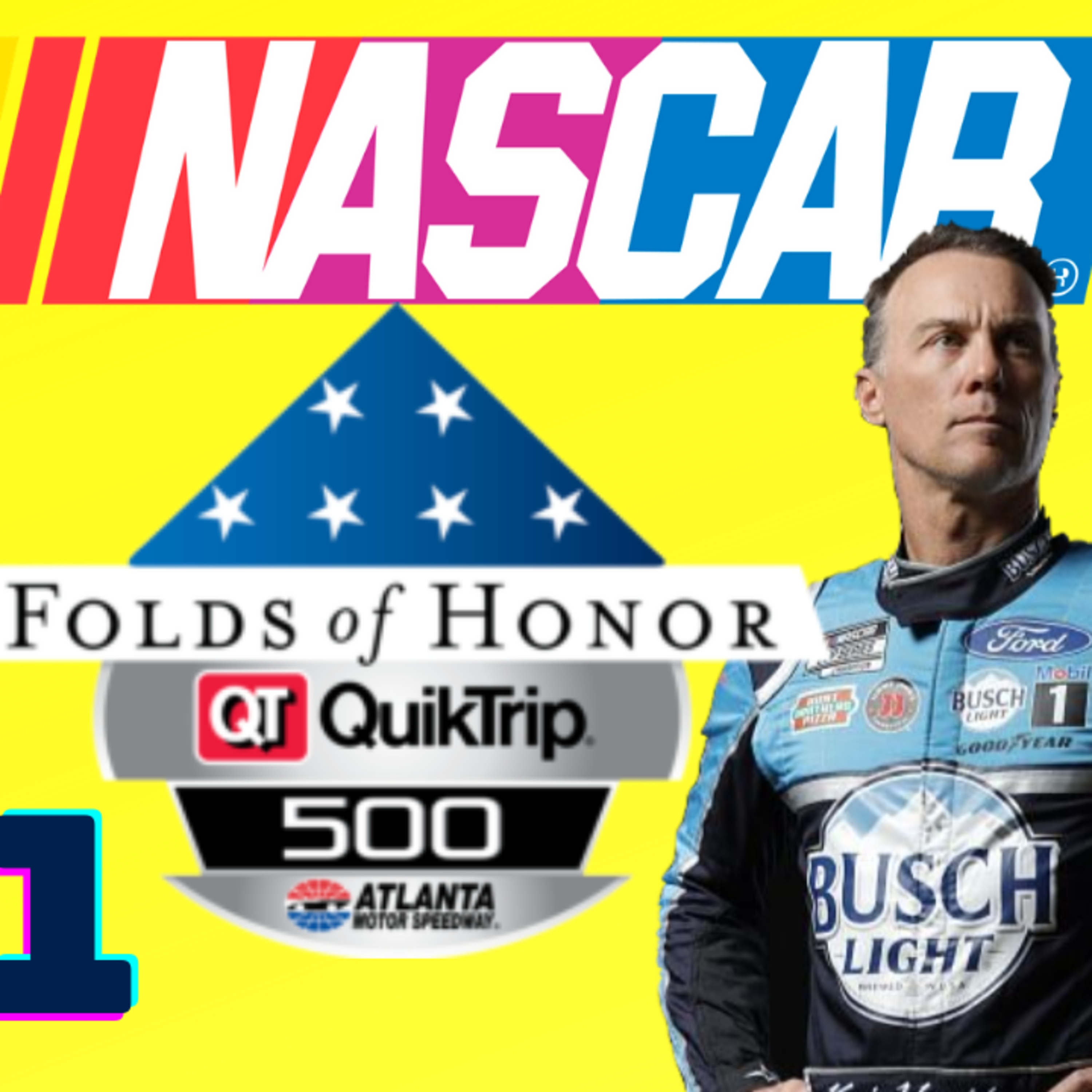 Folds of Honor QuikTrip 500 Fantasy NASCAR DFS DraftKings Picks & Preview 2021 episode artwork