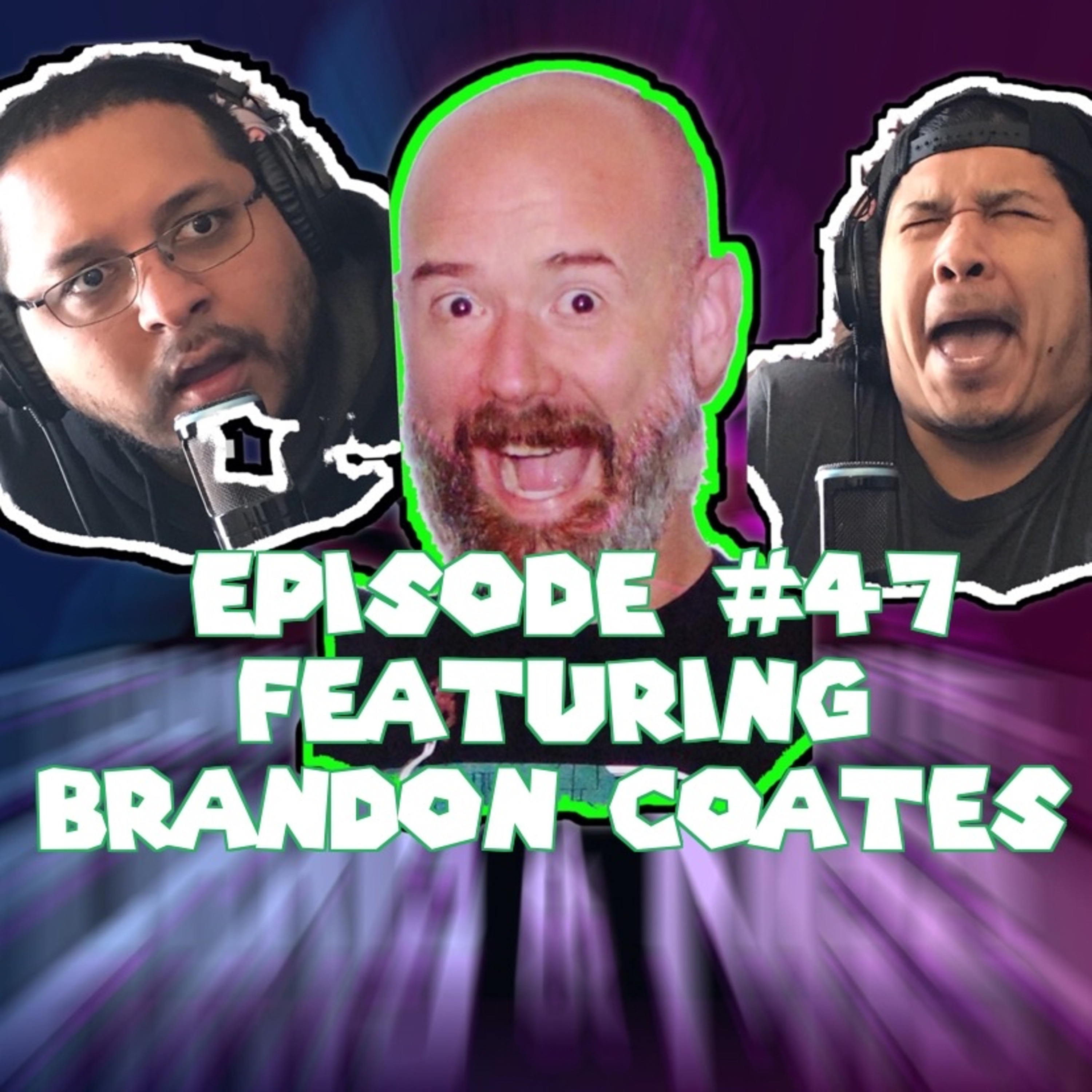 Episode #47- "Pubes to the face" the Brandon Coates interview. (Producer of the Buzz Adams Morning Show) episode artwork