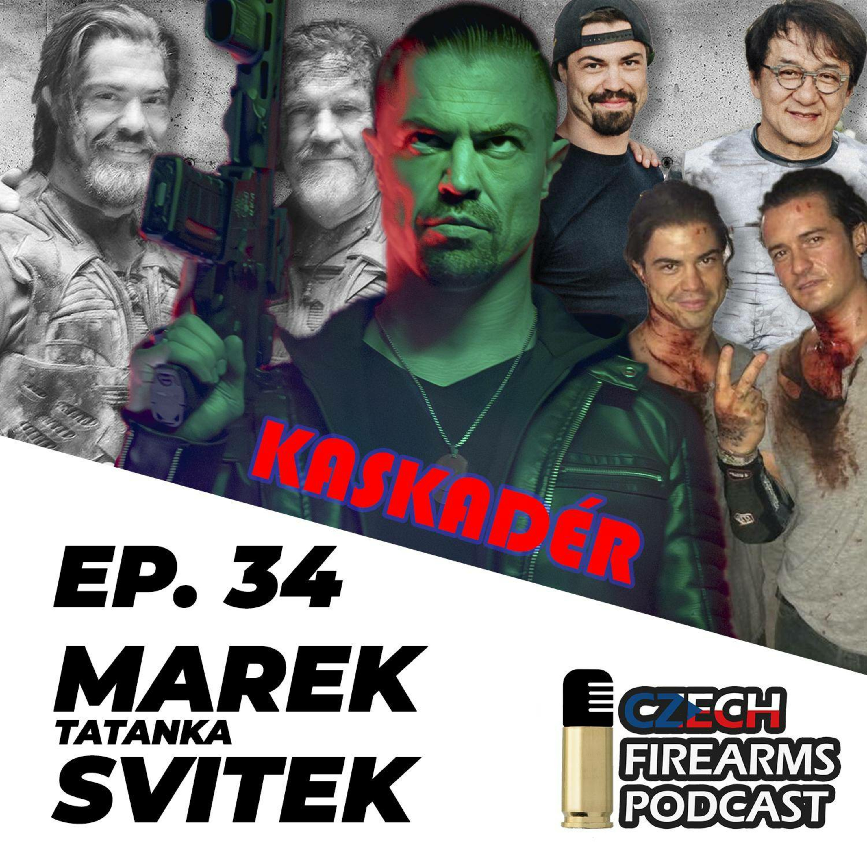 Ep. 34 - Marek "Tatanka" Svitek, filmový kaskadér a designér akčních filmových scén. episode artwork