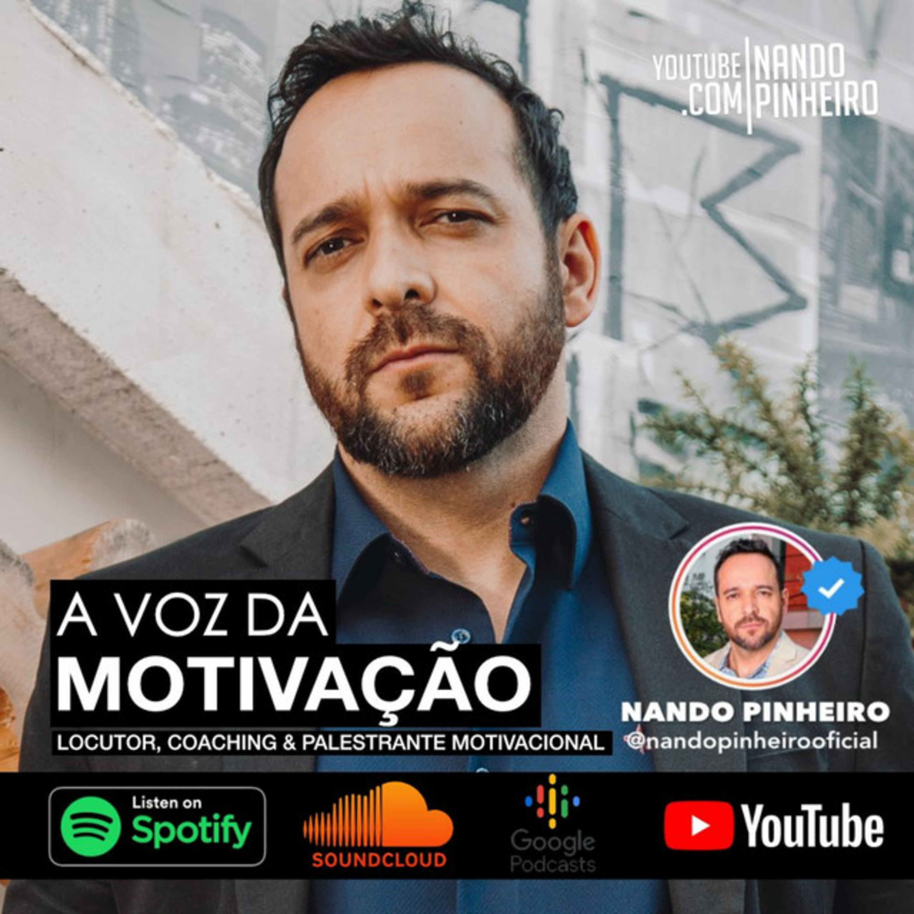 PODCAST MOTIVACIONAL PARA BLINDAR A MENTE CONTRA A NEGATIVIDADE - NANDO PINHEIRO