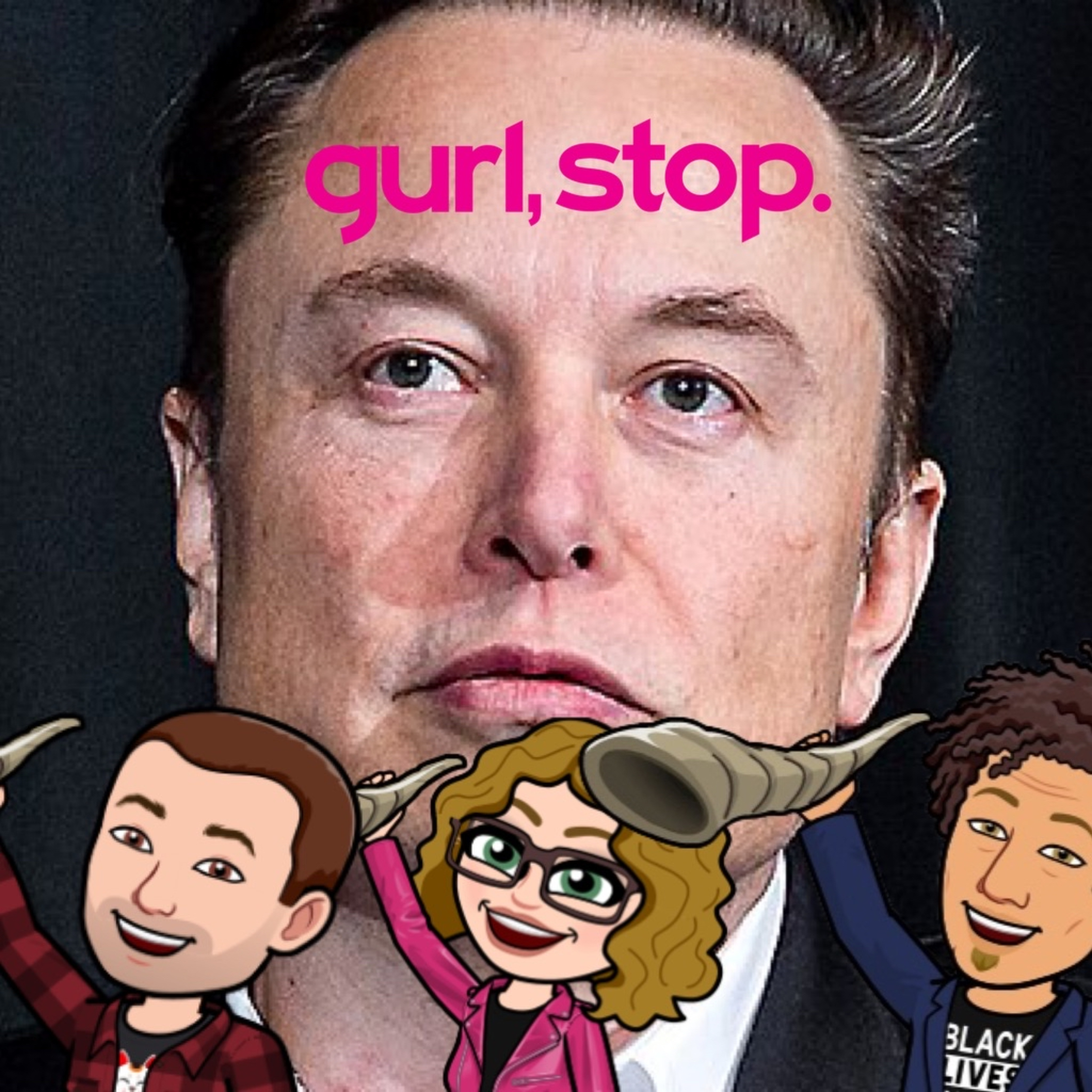 E64 - Orange Big Mouth Gagged, Libidinous Loser Loses Lawyers, Musk Takes On The All-Powerful Jews, McCarthy Canceled, Elissa's New Bitch, The Tony's From Hell AND MORE! episode artwork