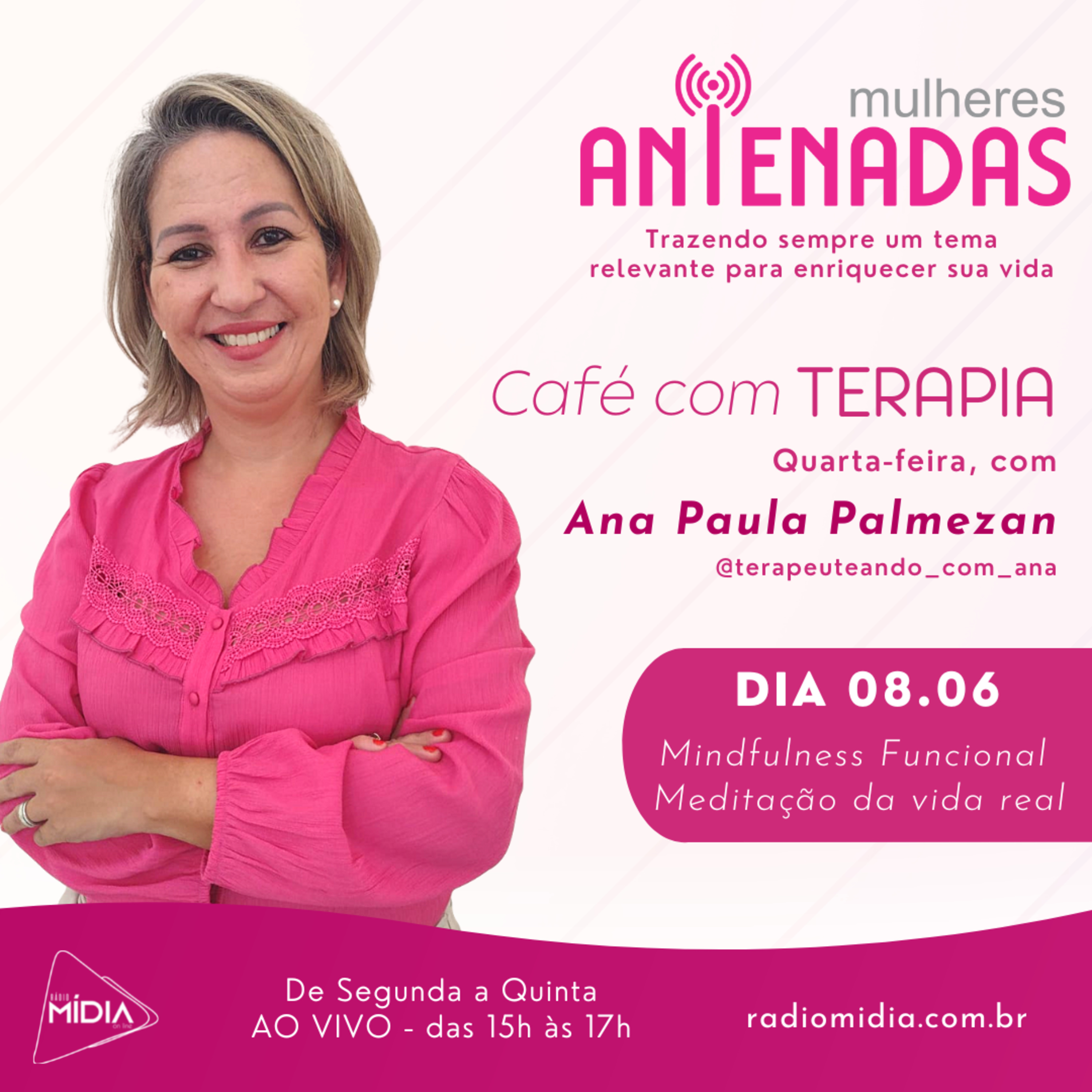 CAFÉ COM TERAPIA 08-06 MINDFULLNESS FUNCIONAL episode artwork