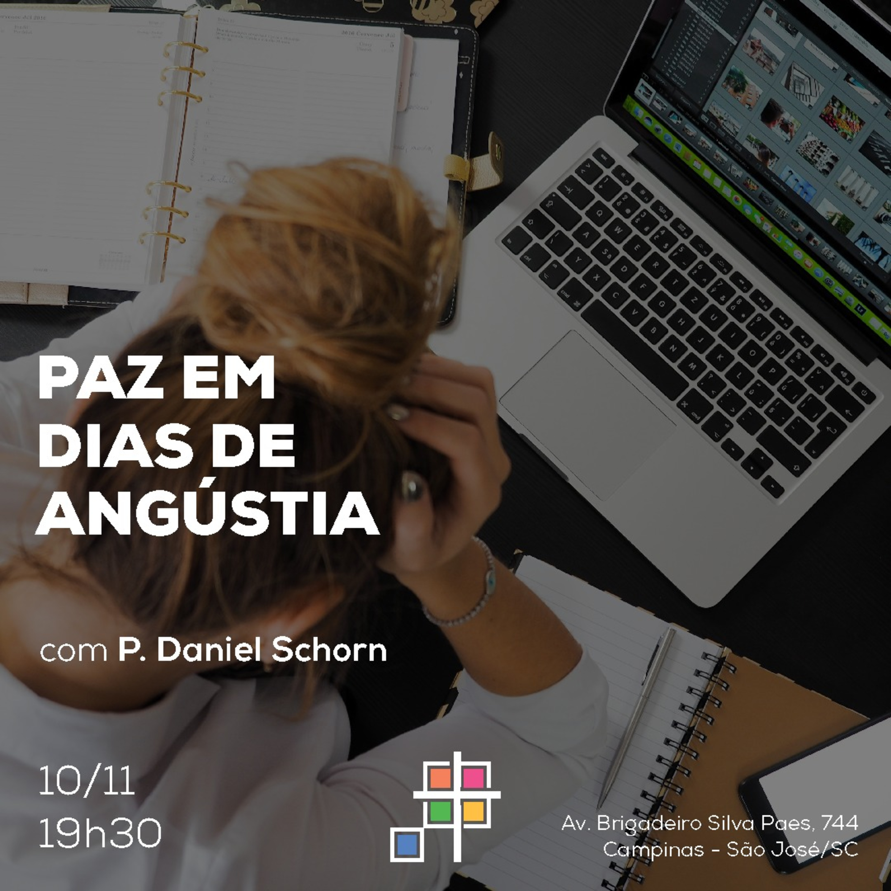 Paz em tempos de angústia - Culto 10/11/19 episode artwork