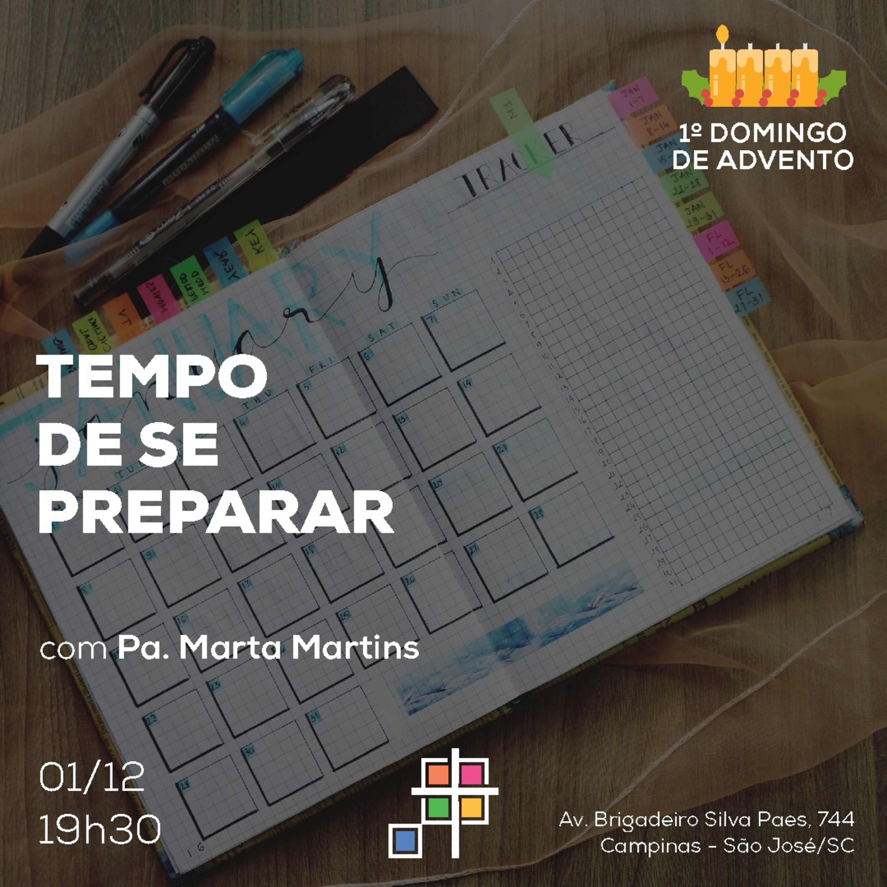 Tempo de se Preparar - Culto 01/12/19 episode artwork