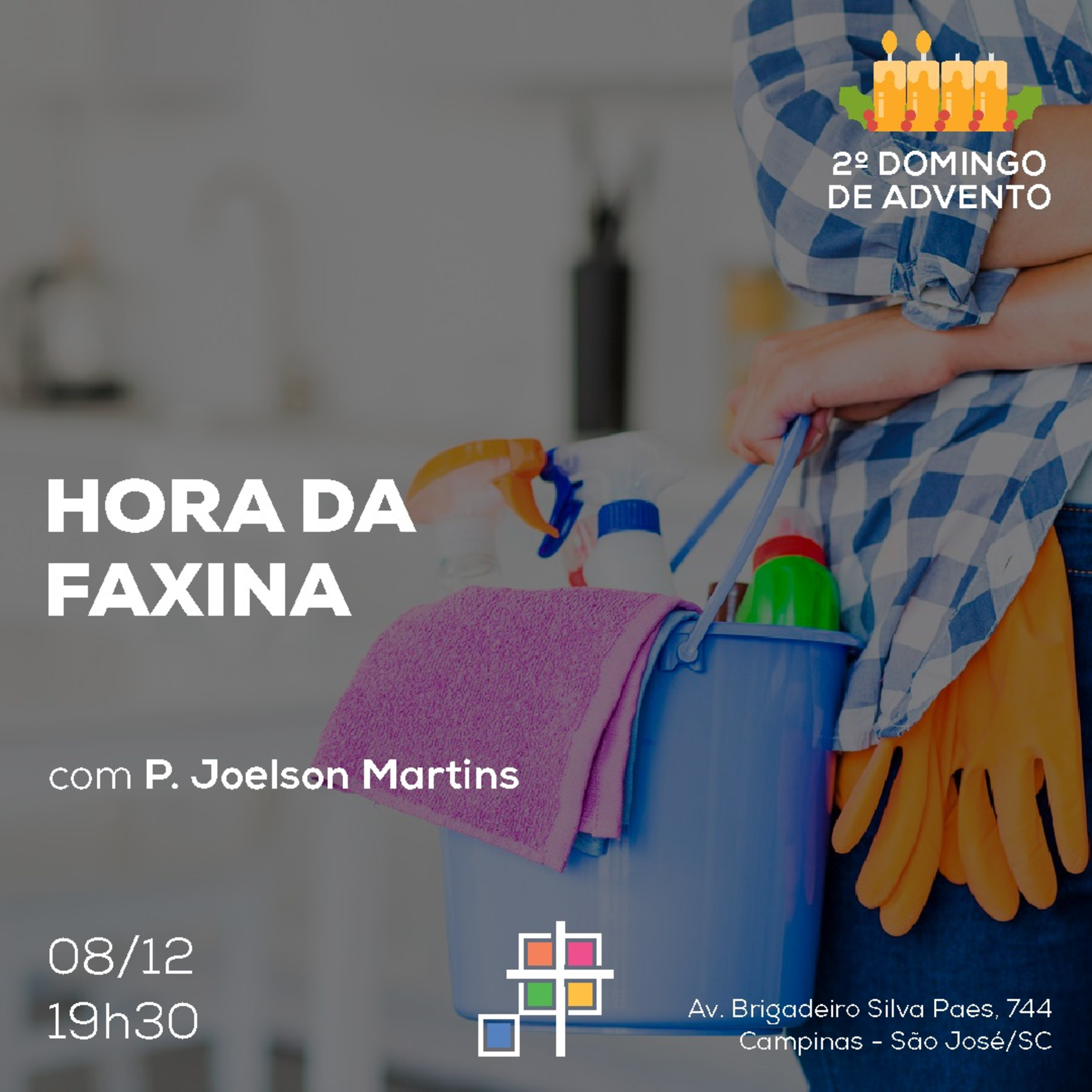 Hora da Faxina - Culto 08/12/19 episode artwork