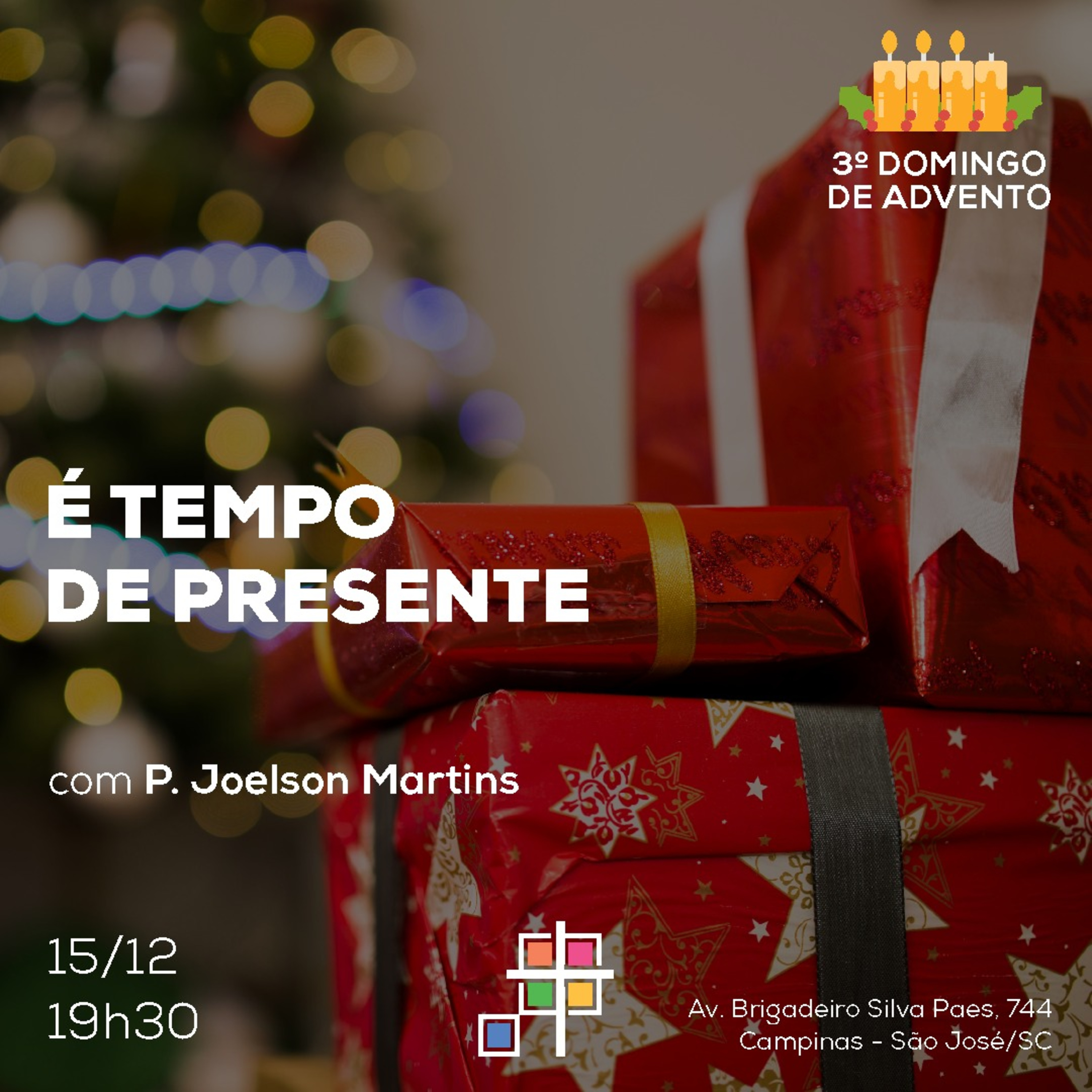 É tempo de presente - Culto 15/12/19 episode artwork