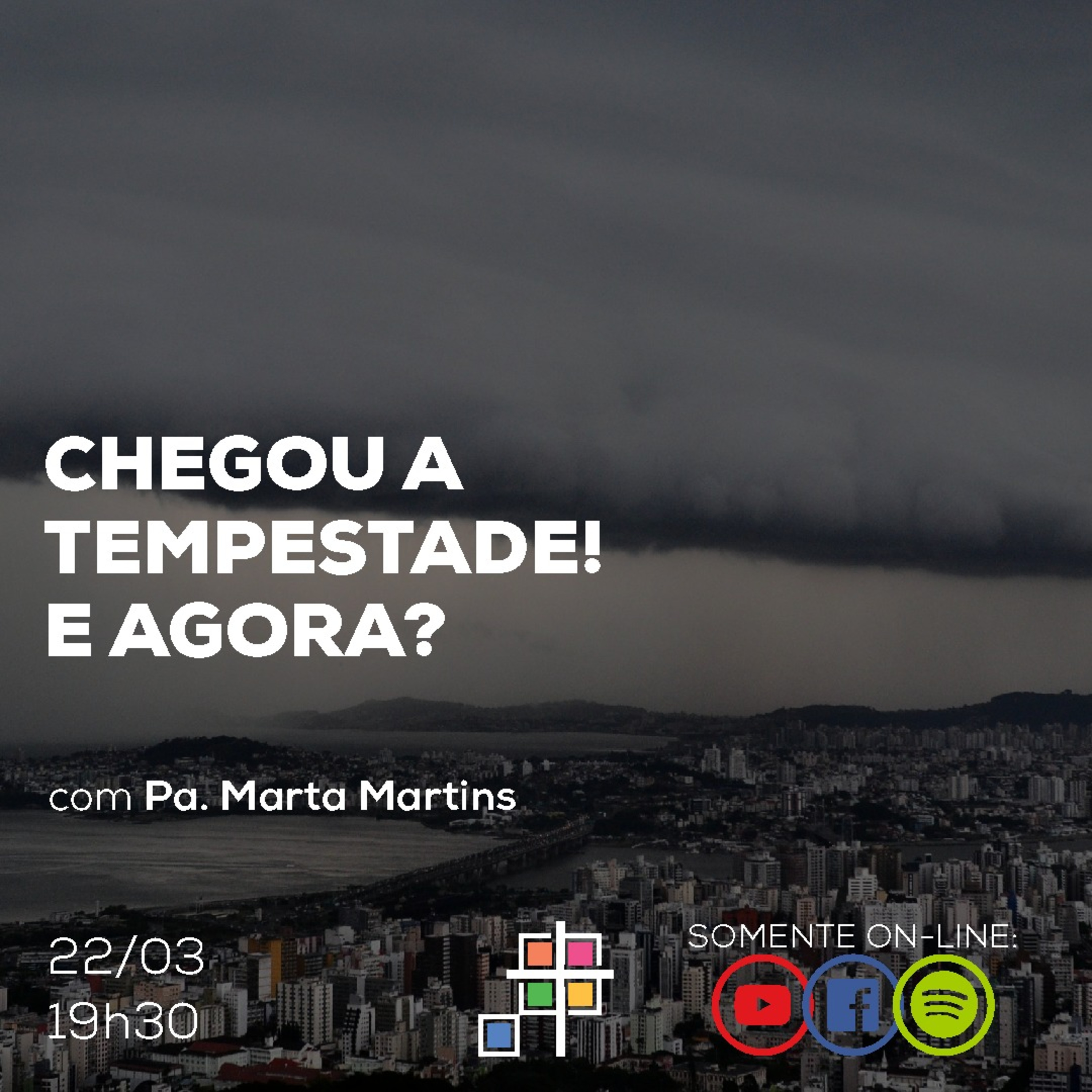 iCA - #Covid19 - Chegou a Tempestade e agora? - Culto 22/03/20 episode artwork