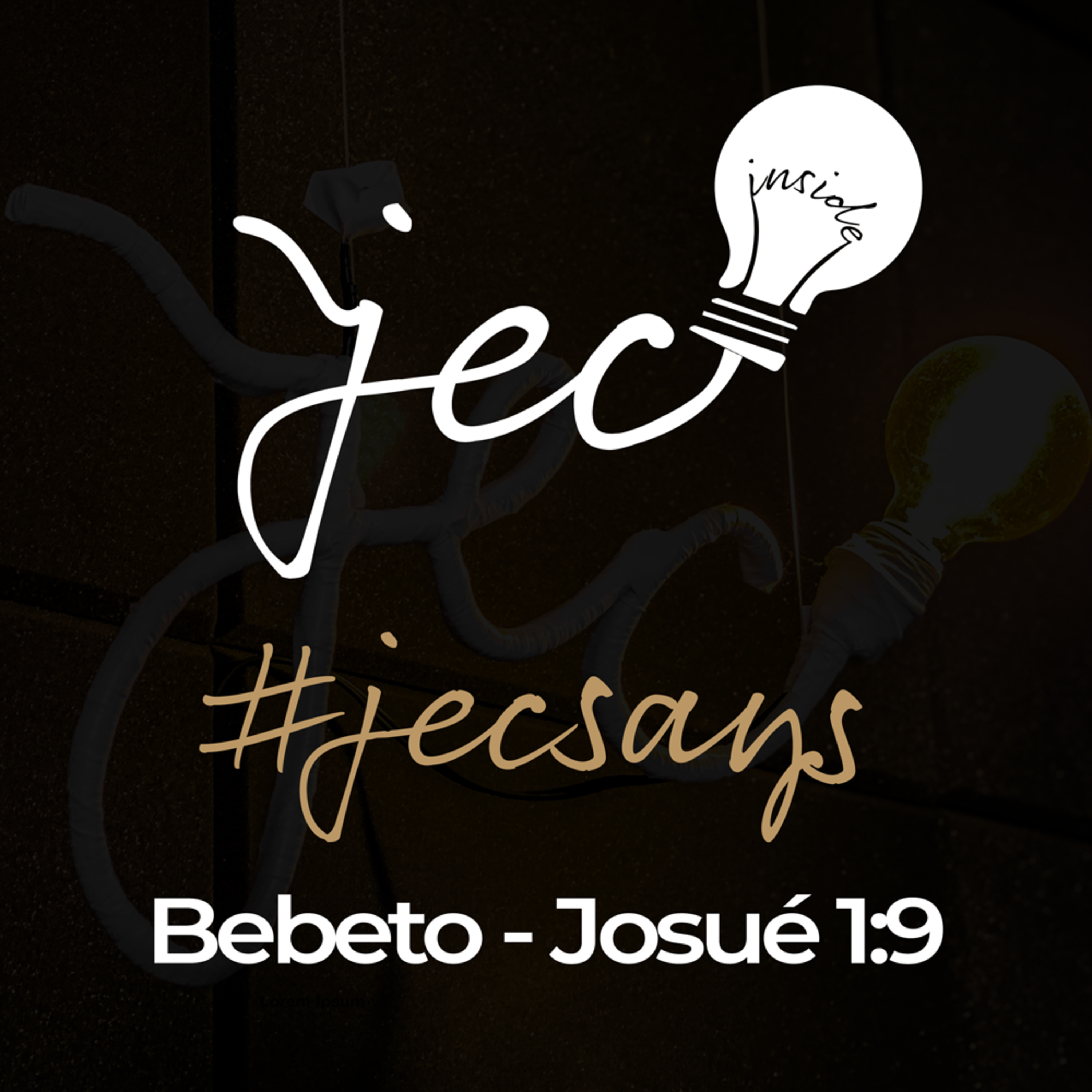 #JECsays - 001 - Josué 1:9 episode artwork