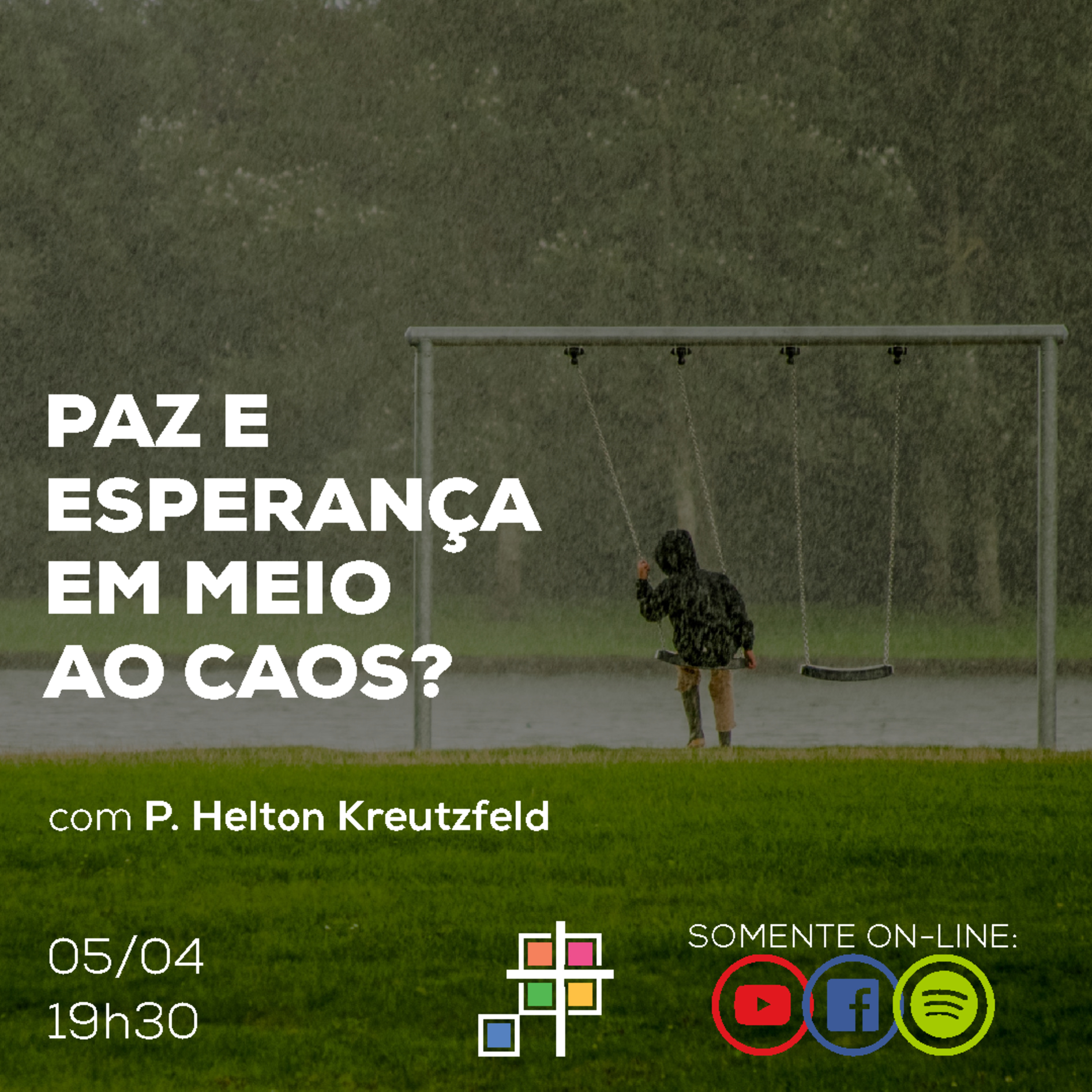 iCA - #Covid19 - Paz e Esperança em meio ao caos? - Culto 05/04/20 episode artwork