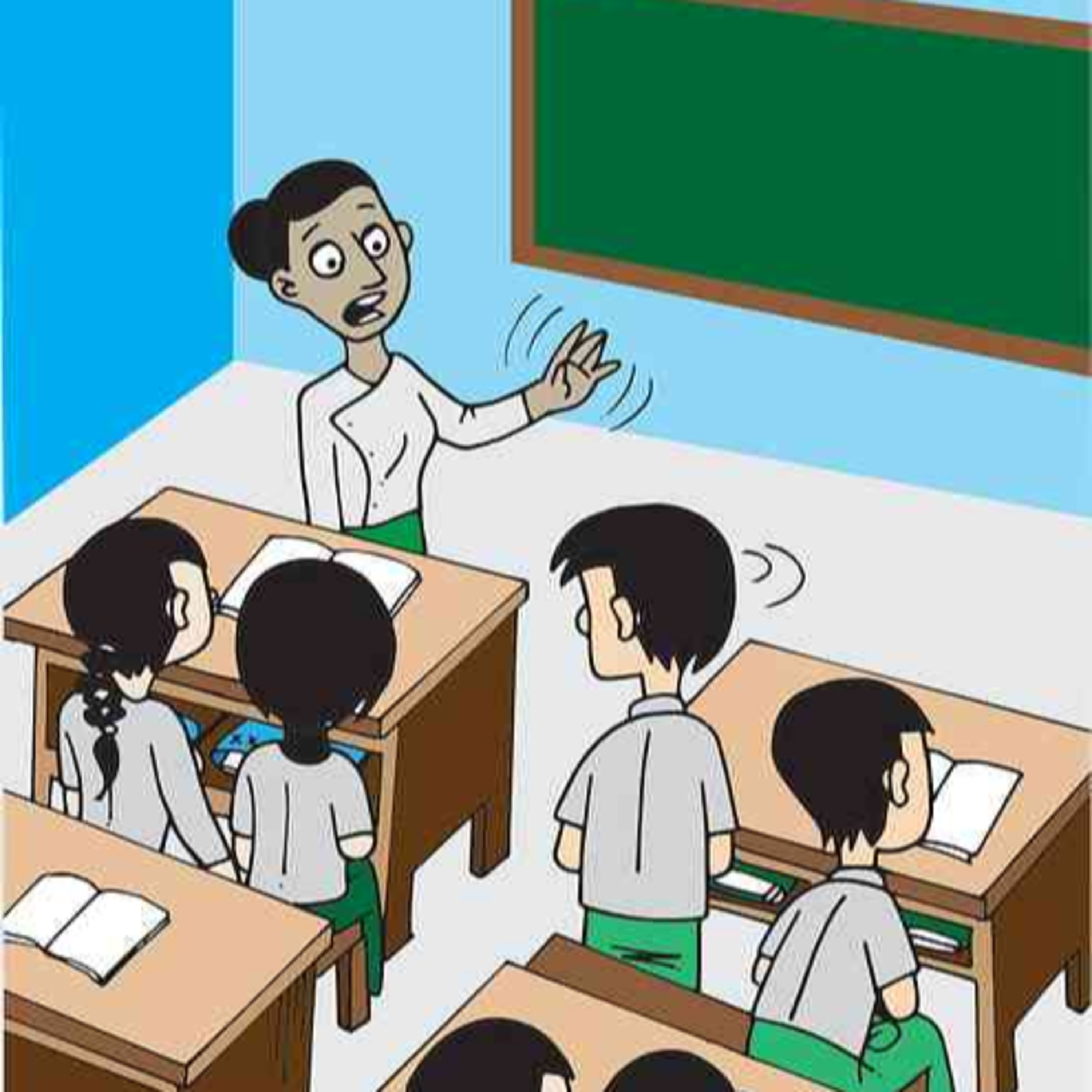 Ma prof d’espagnol peut lire dans nos pensées