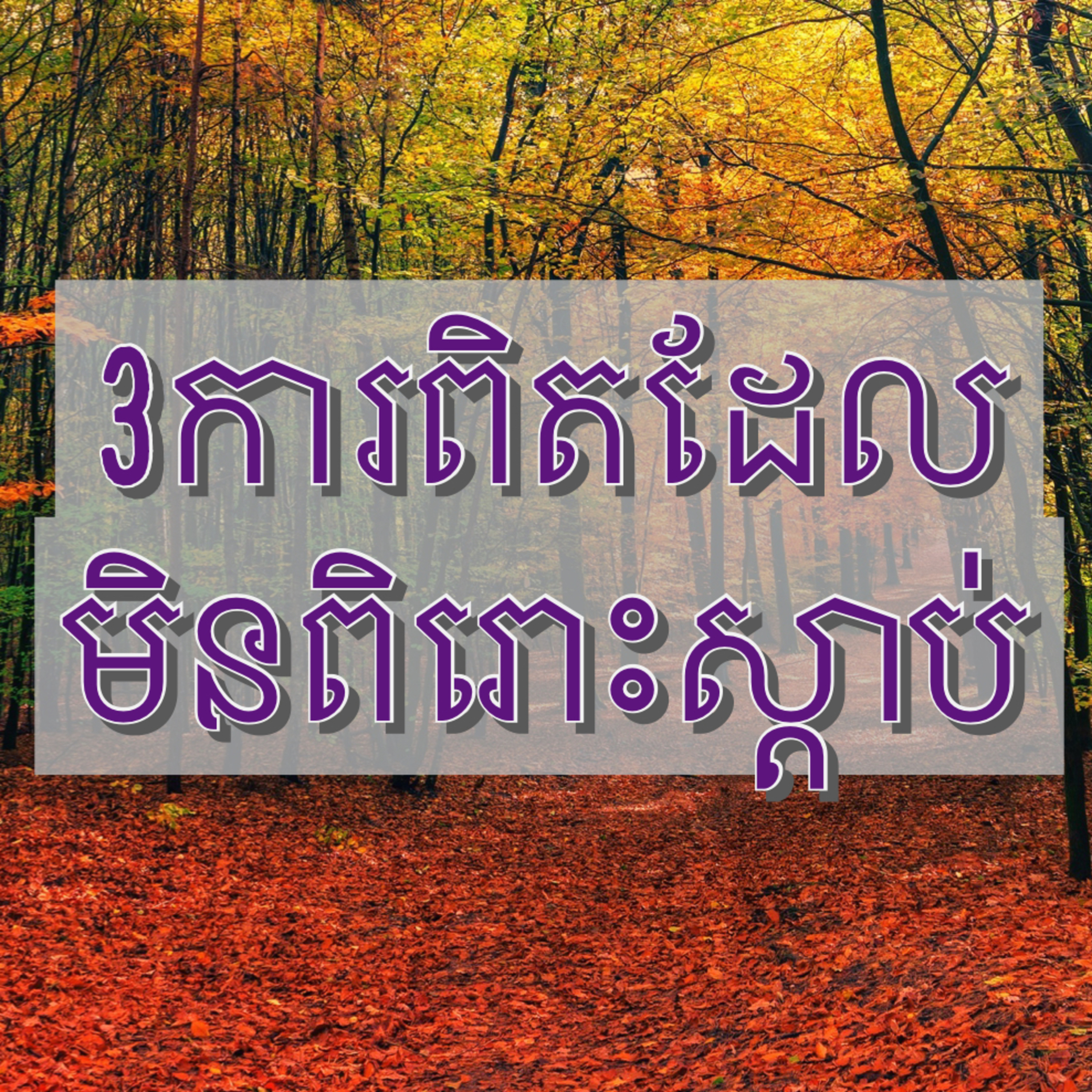3ការពិតដែលមិនពិរោះស្តាប់ episode artwork