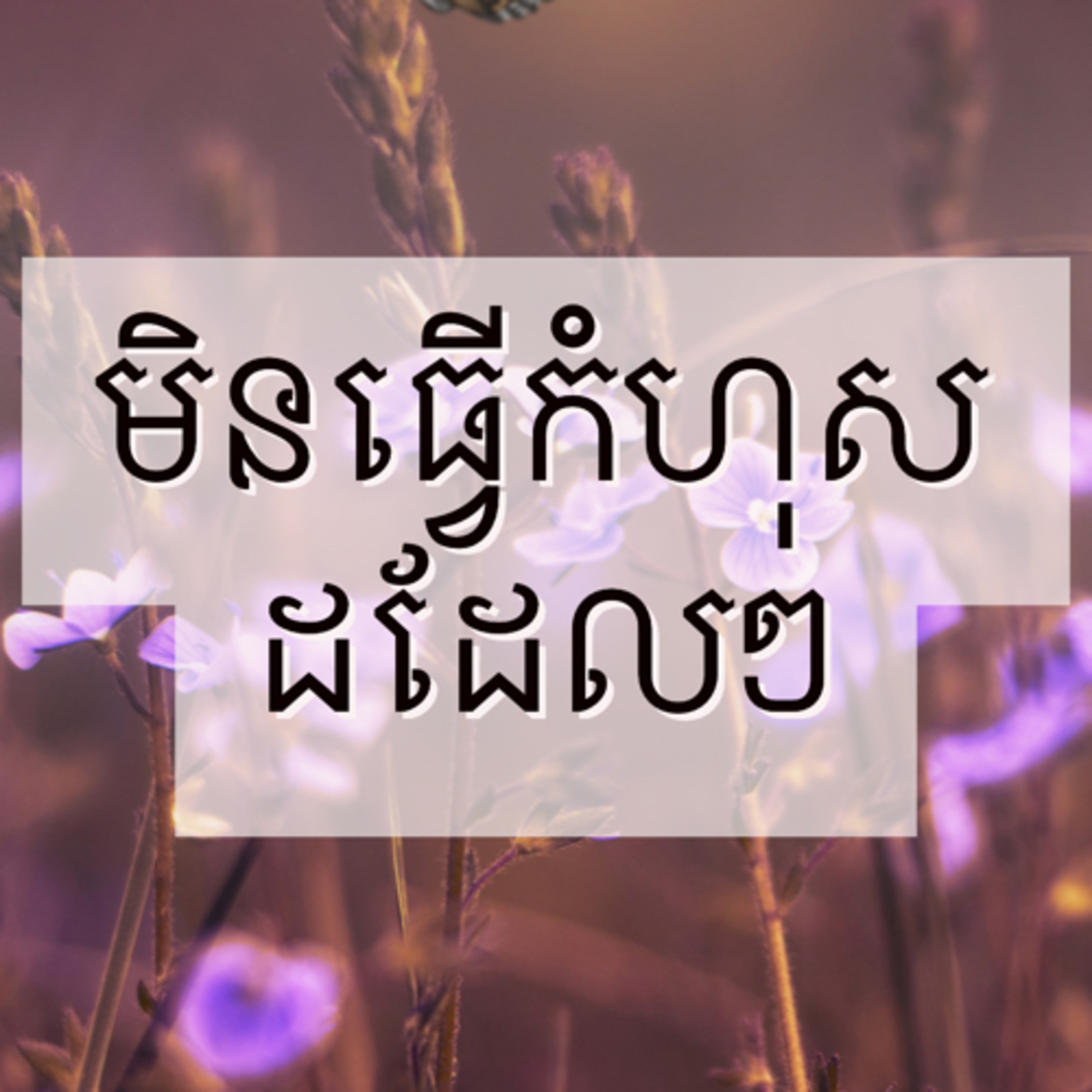 មនុស្សដែលមានកំលាំងផ្លូវចិត្តខ្លាំងមិនធ្វើកំហុសដដែលៗឡើយ episode artwork