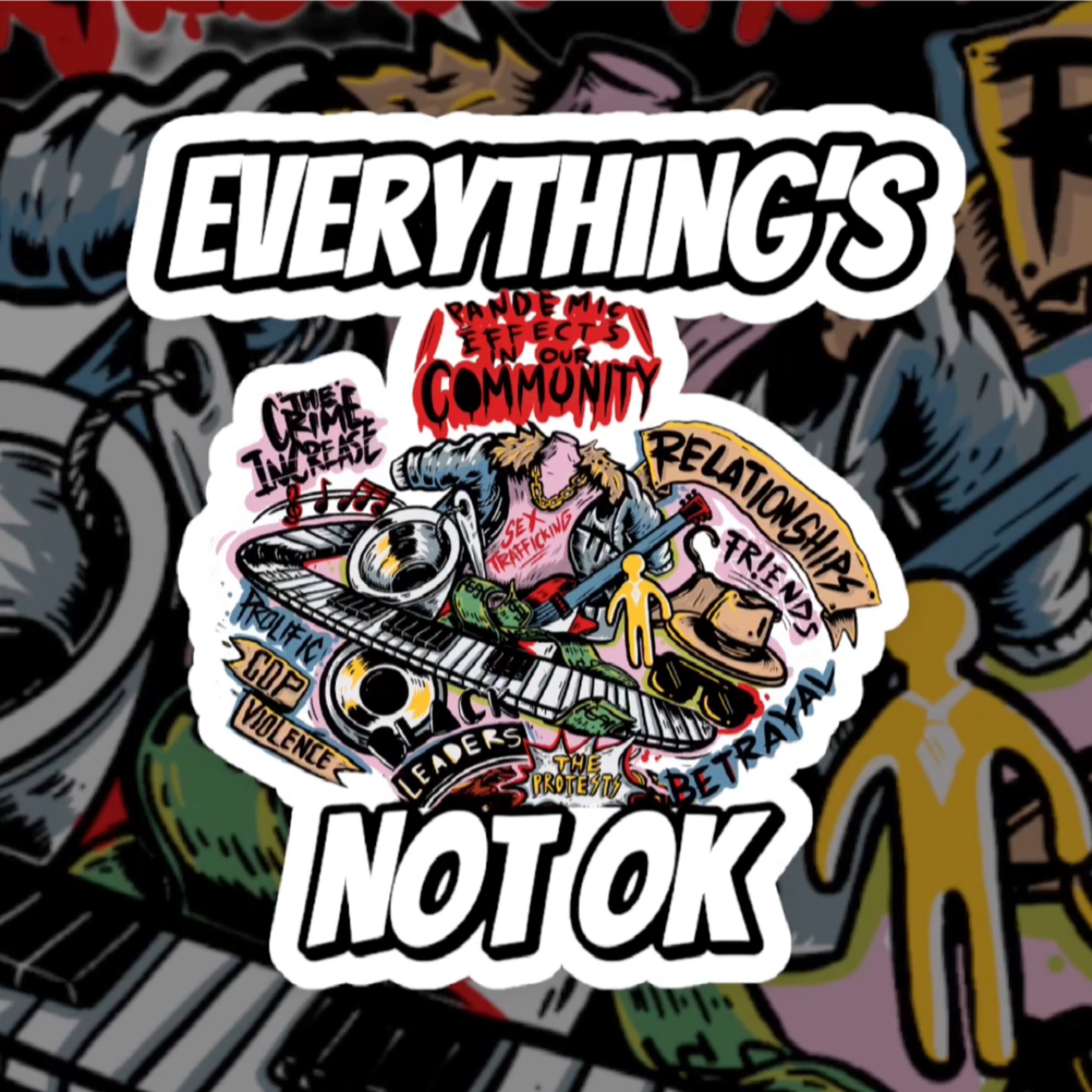 S1, EP. 1 • “Scratching The Surface” | Everything’s not ok podcast 🚦🎙 episode artwork