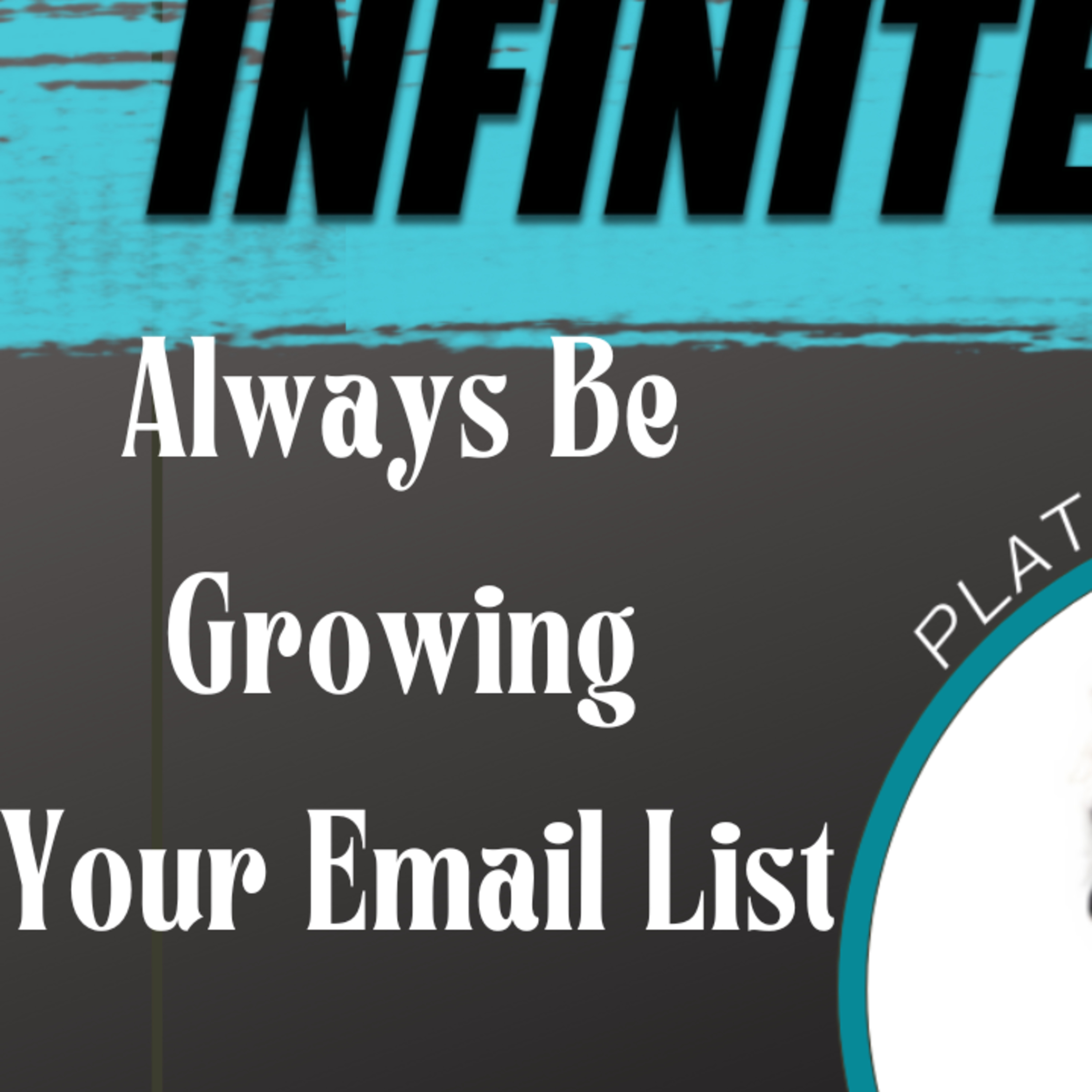Host as many giveaways as you want and get paid in process with the Infinite List episode artwork