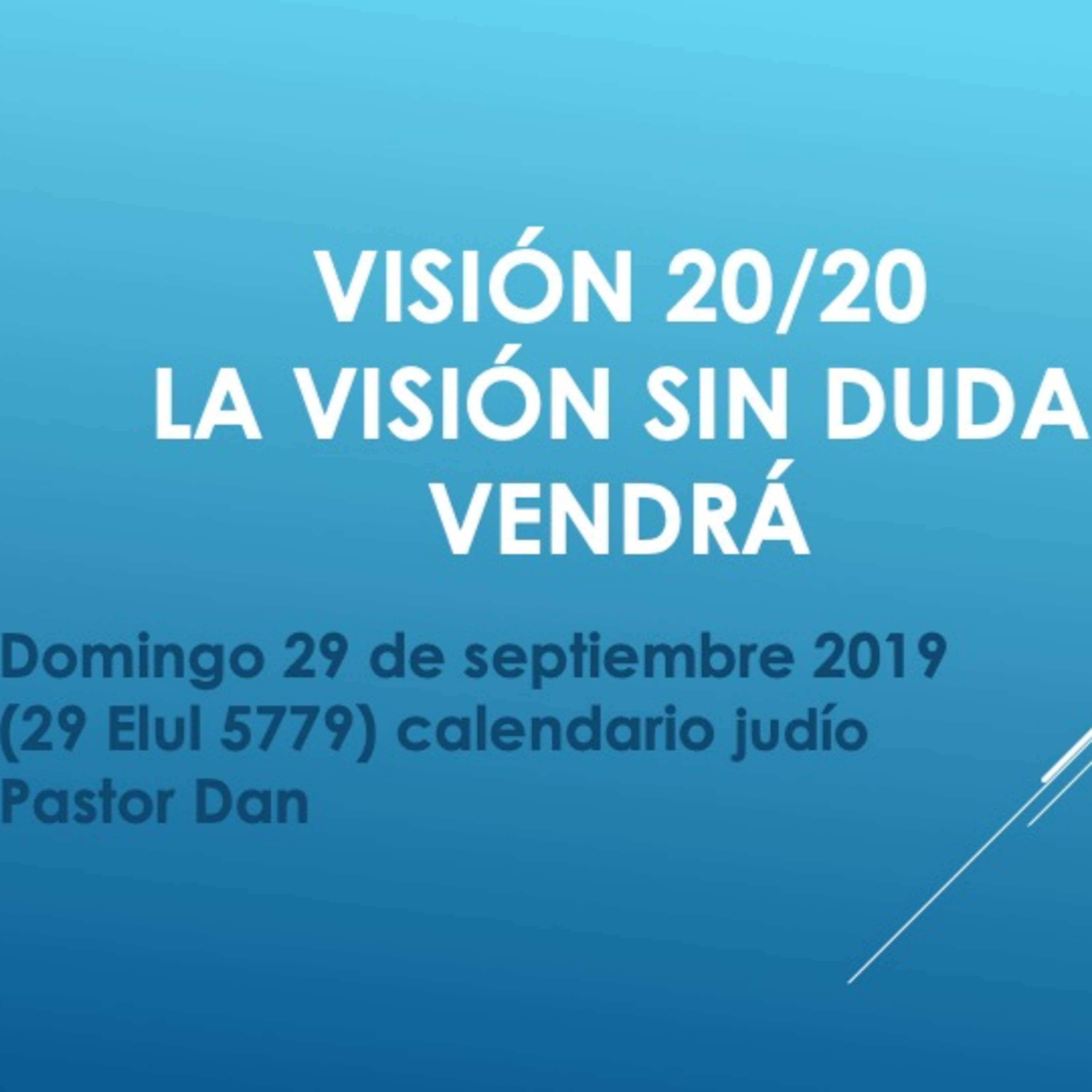 LA VISIÓN SIN DUDA VENDRÁ episode artwork