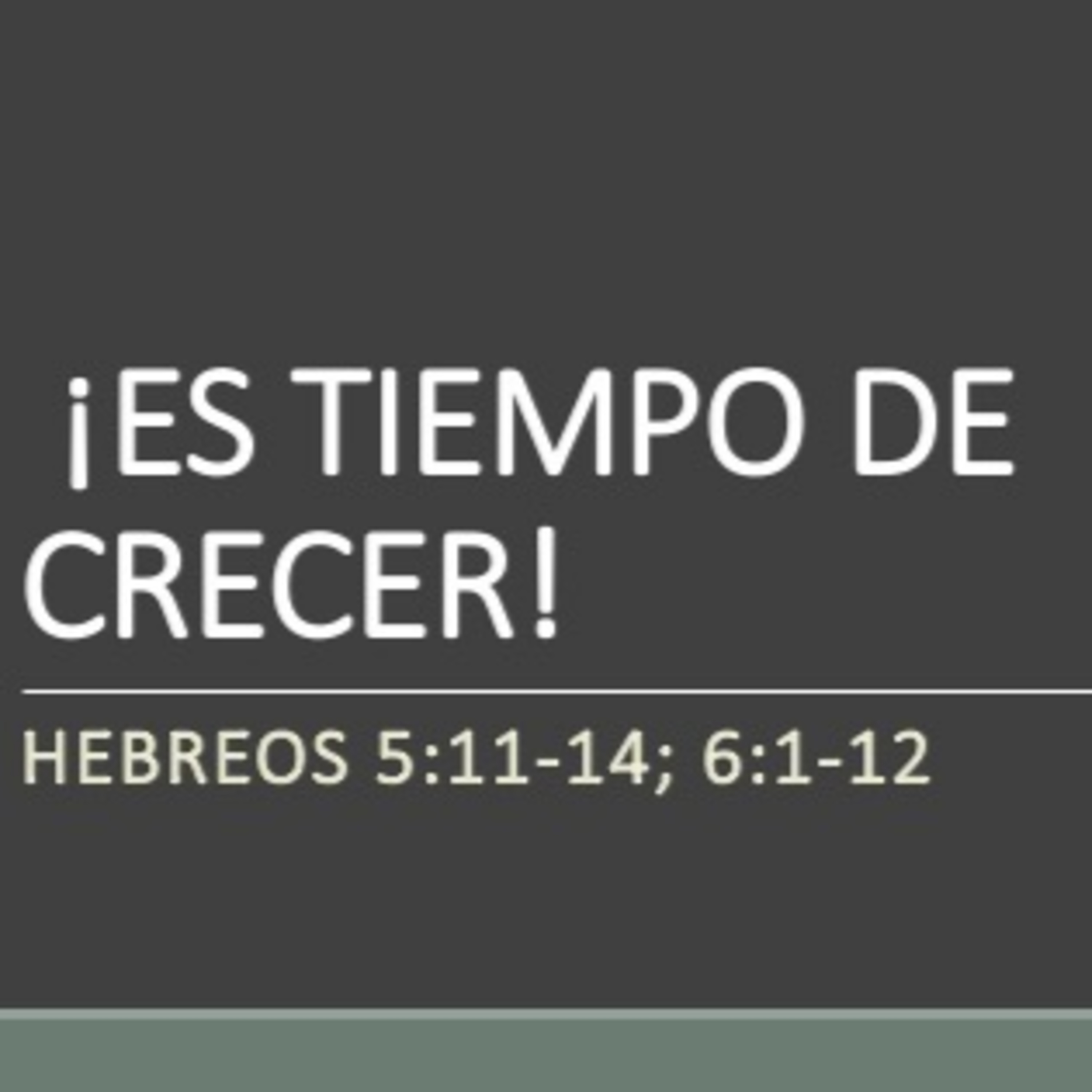 Es tiempo de crecer! episode artwork