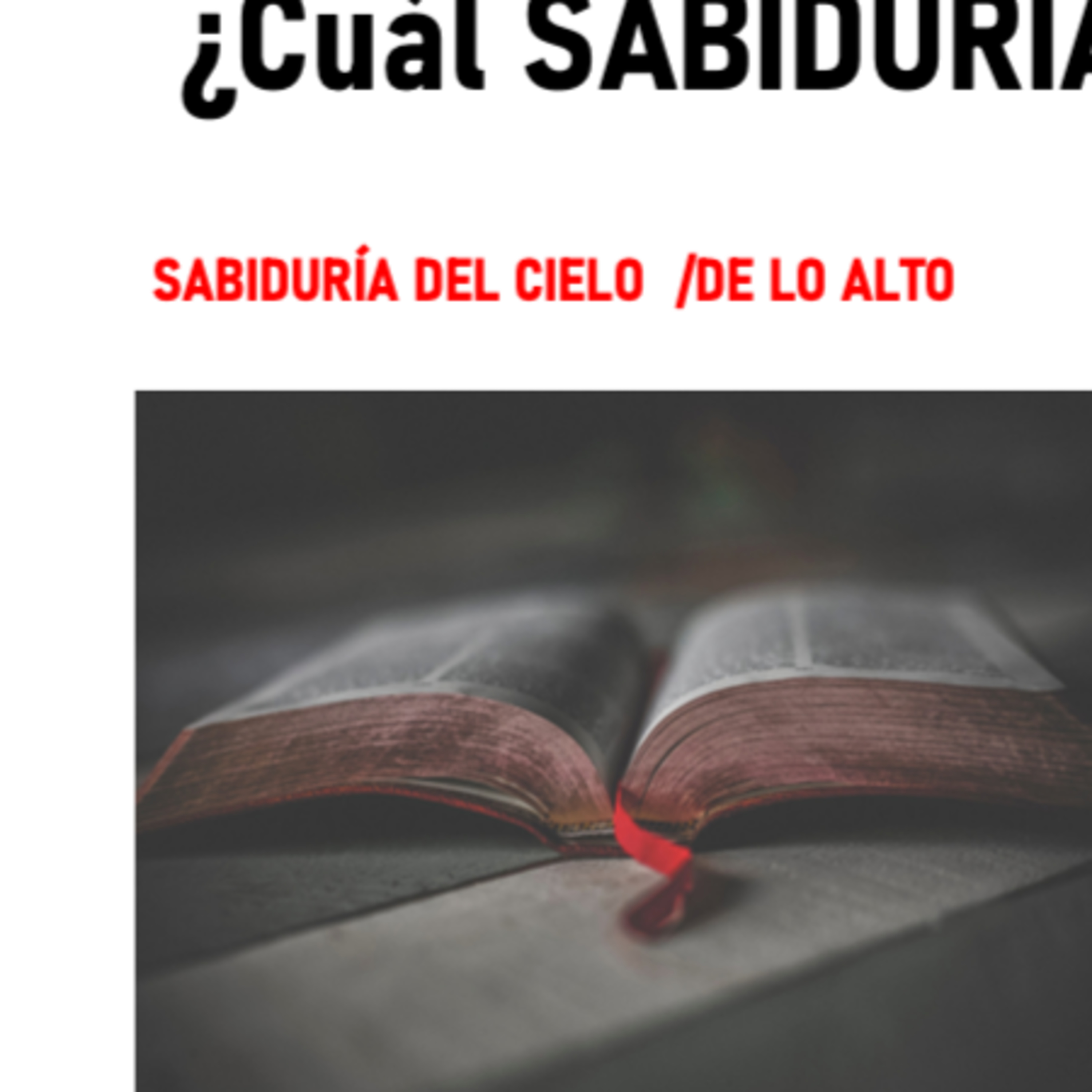 ¿Cuál SABIDURÍA estoy VIVIENDO? episode artwork