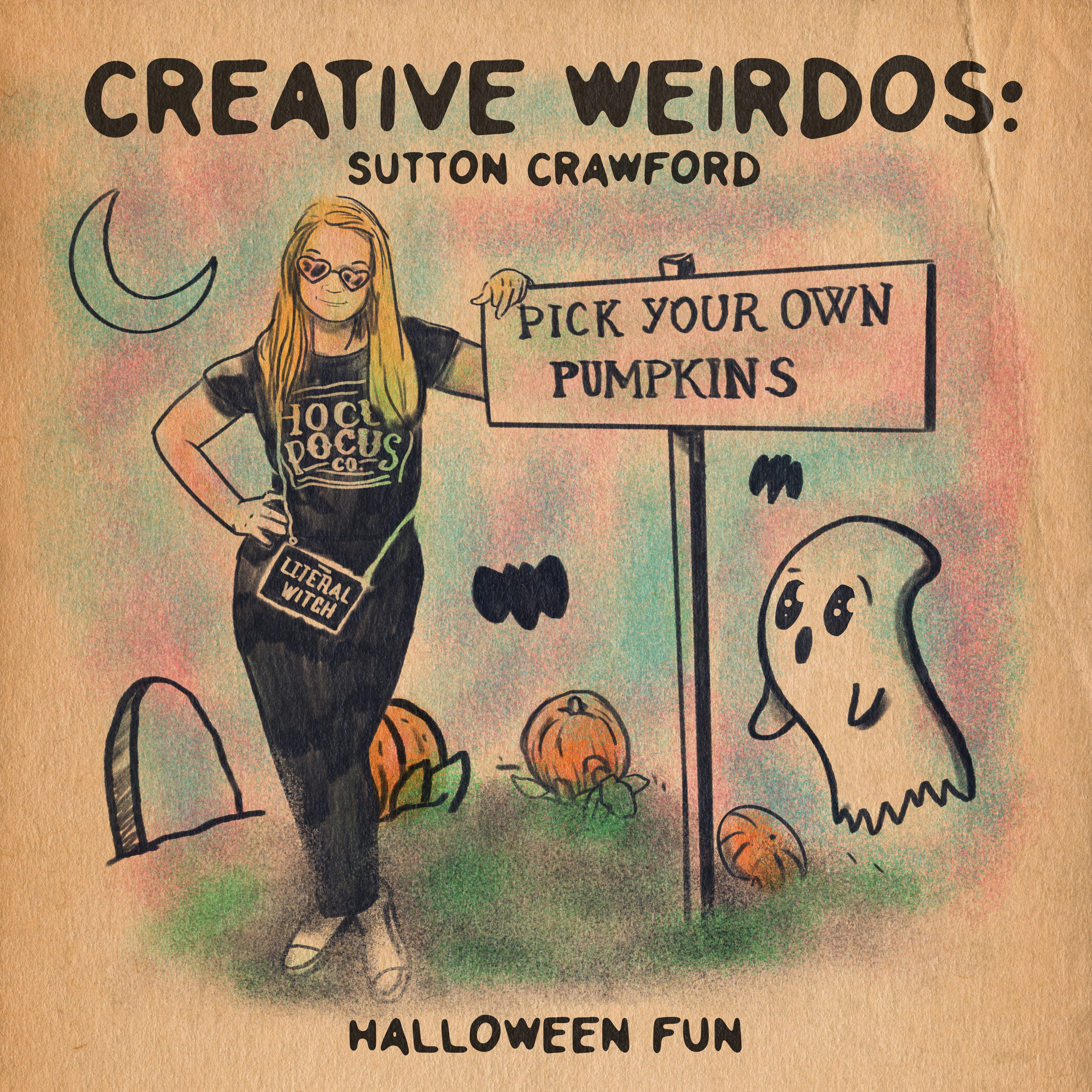 Creative Weirdos: Sutton Crawford Halloween Fun!