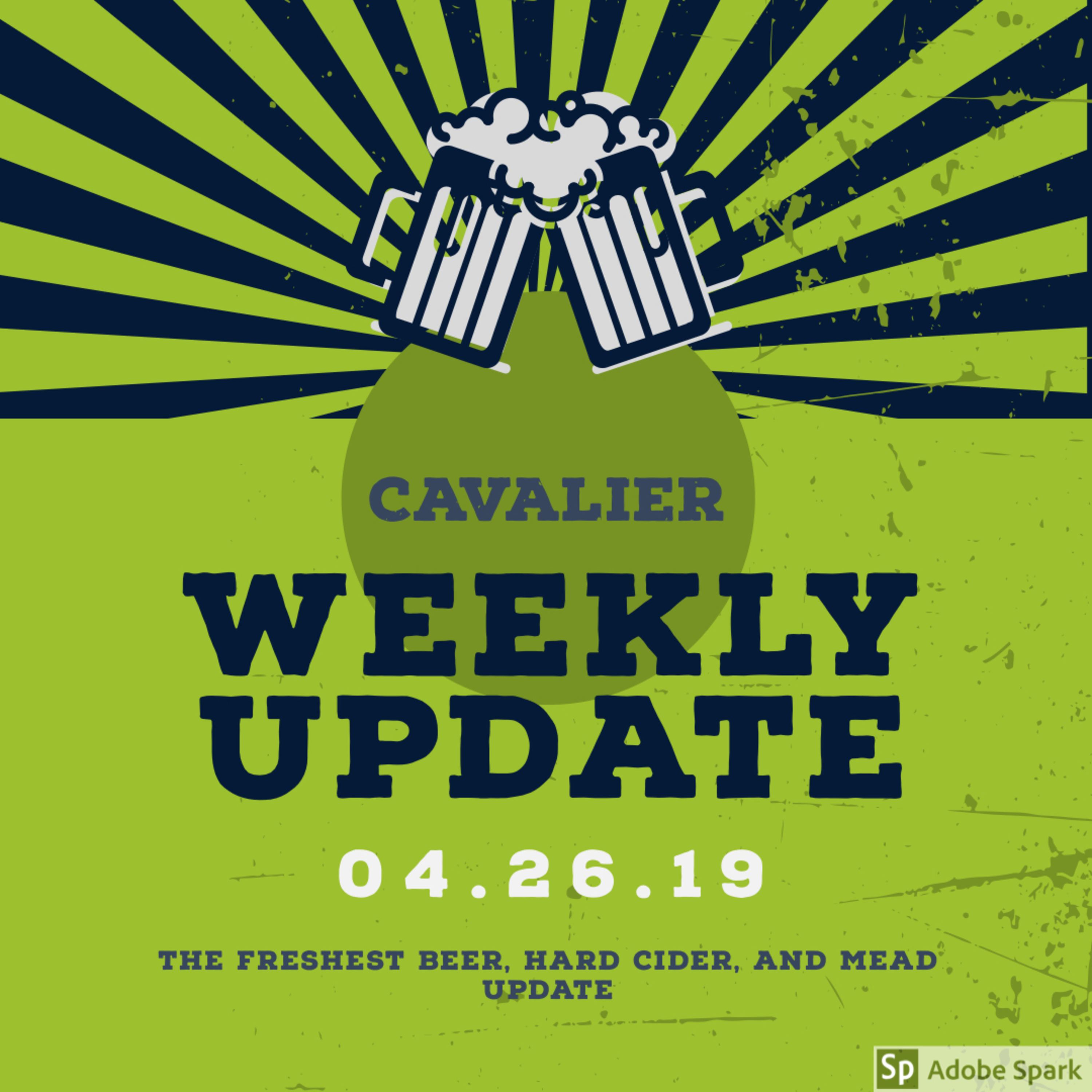 Cavalier Weekly Update 4.26.19