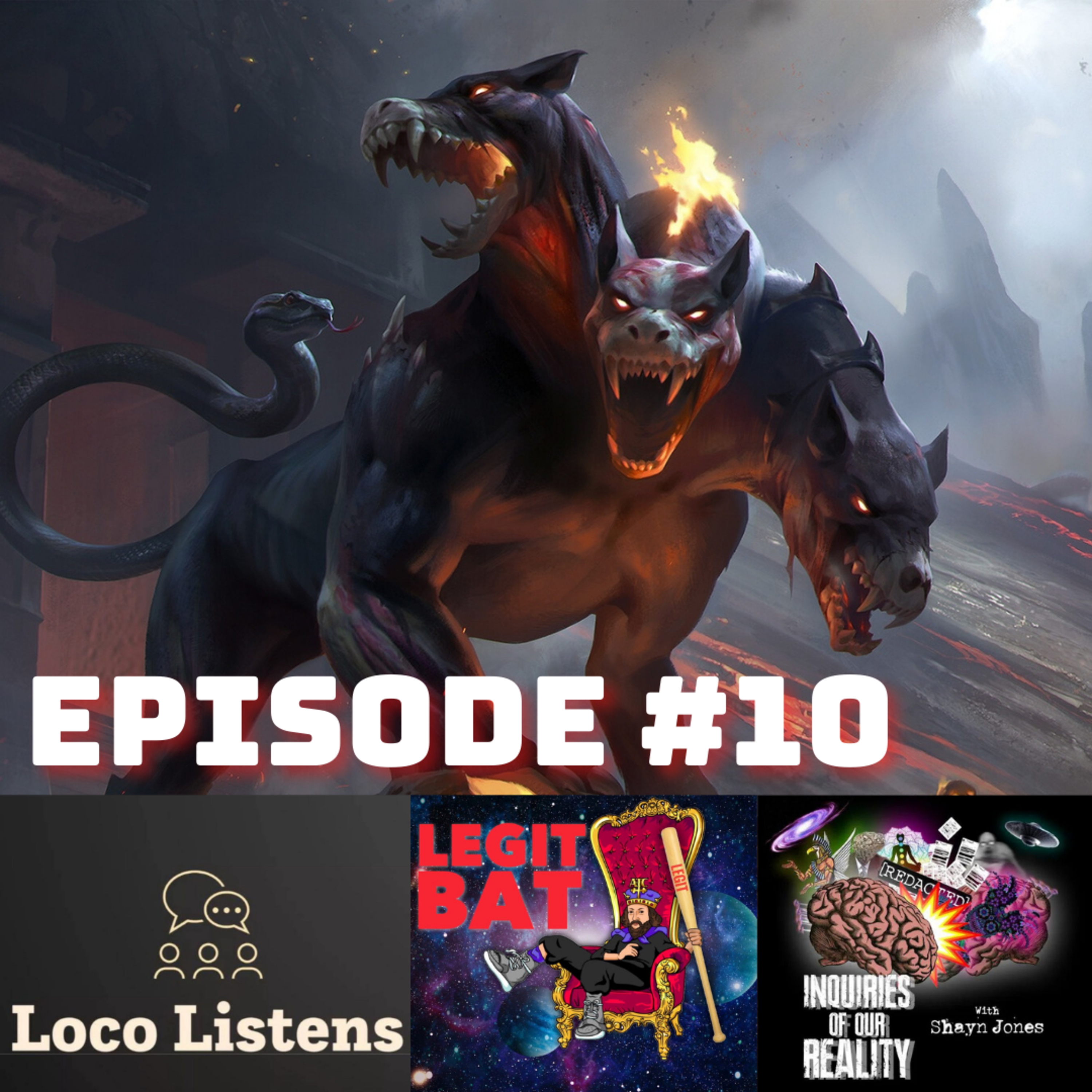 #10 - Digging Into Dante's Inferno | Legit Bat & Inquiries of our Reality - Swapcast  episode artwork