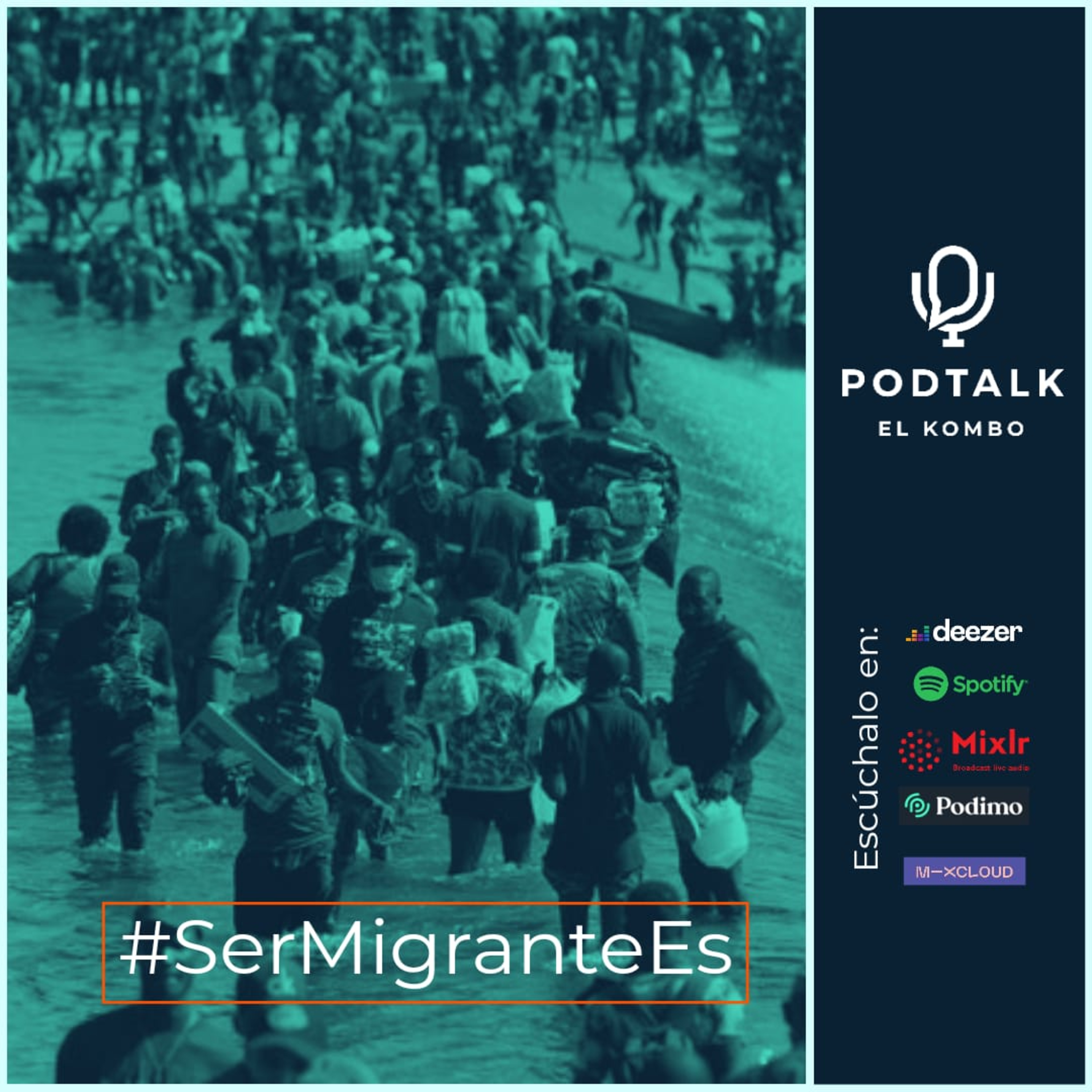 PodTalk E3 #SerMigranteES episode artwork