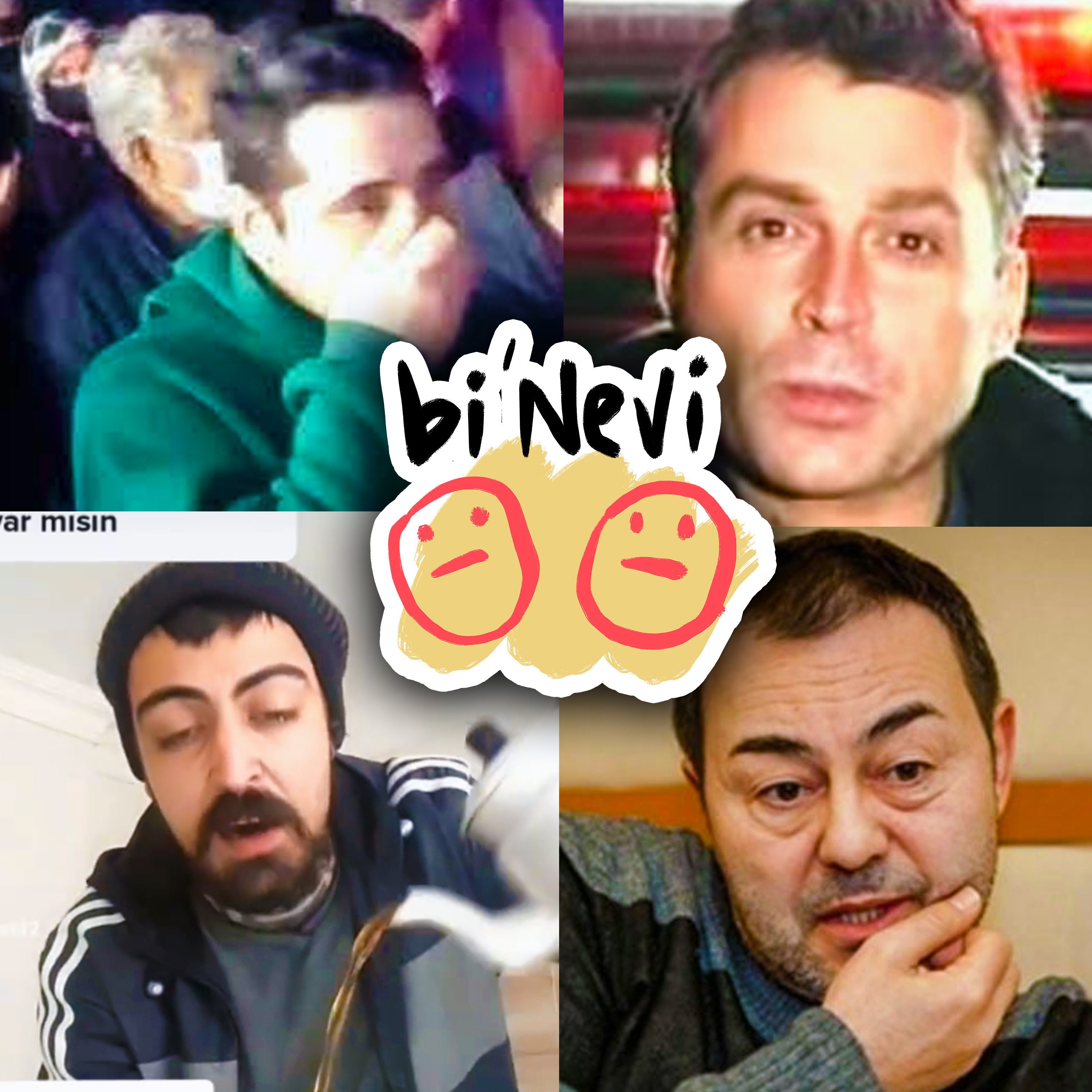 2000'ler nostaljisinden Luppo alırken eliyle maske yapan adama