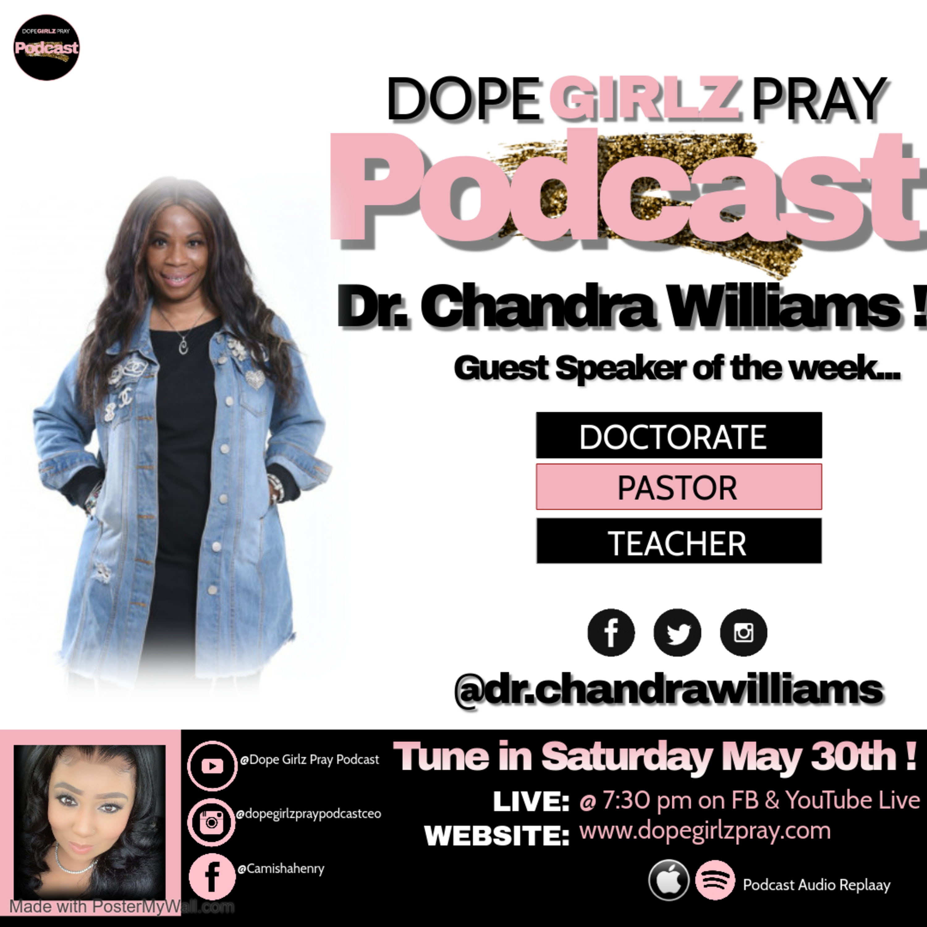 Dope Girlz Pray INT. w/Camisha.H