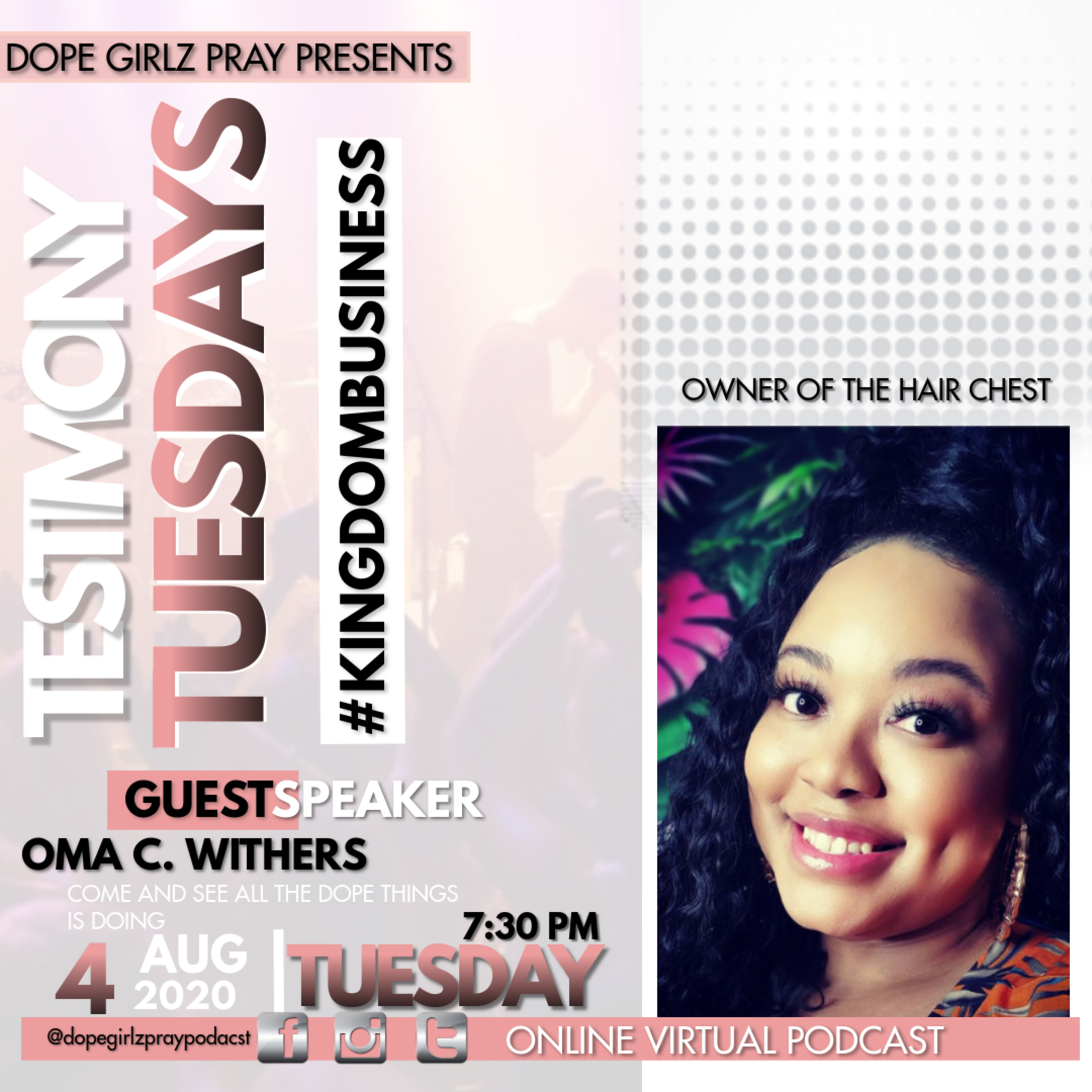 Dope Girlz Pray INT. w/Camisha.H