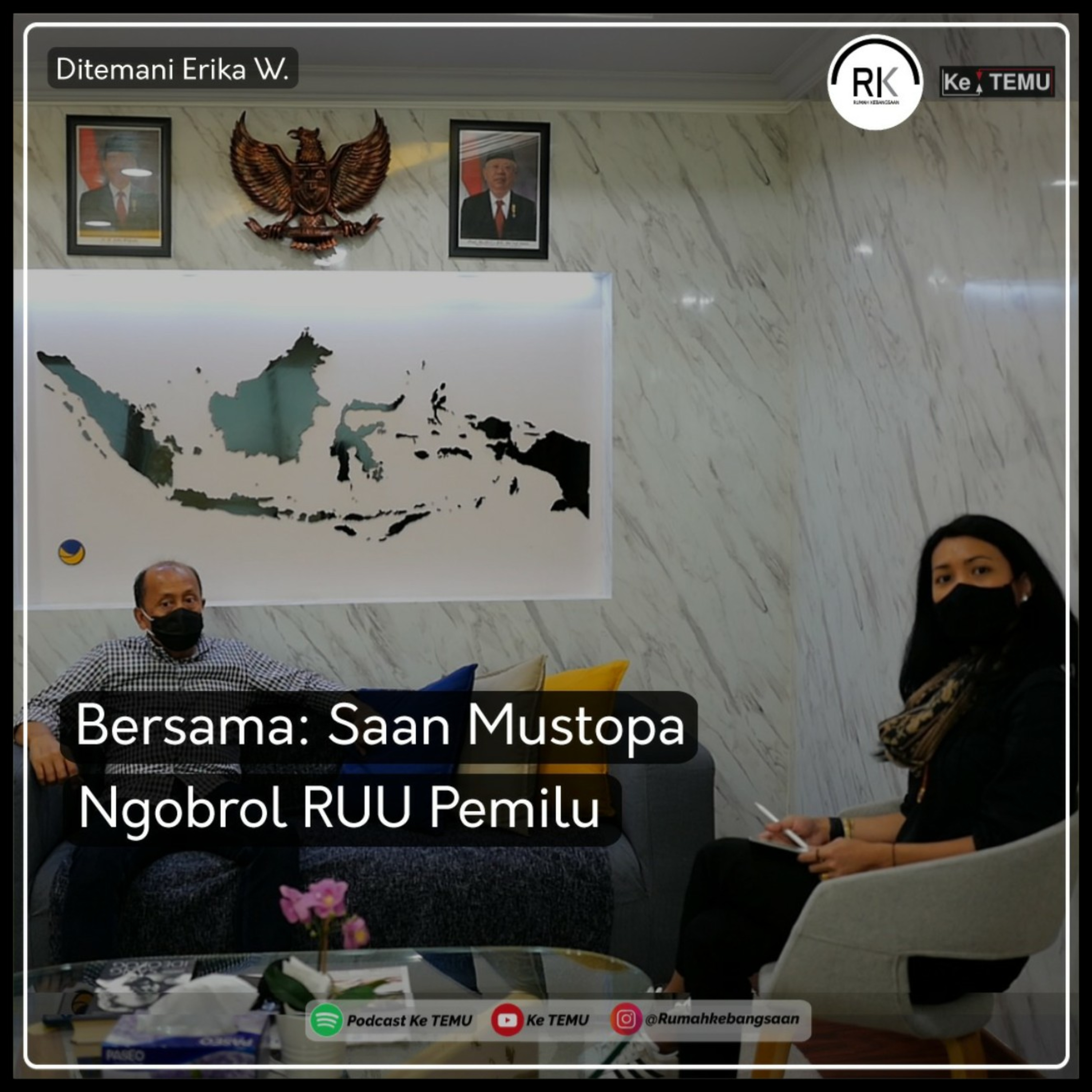 Podcast KeTEMU: Ngobrol RUU Pemilu bersama Saan Mustopa episode artwork