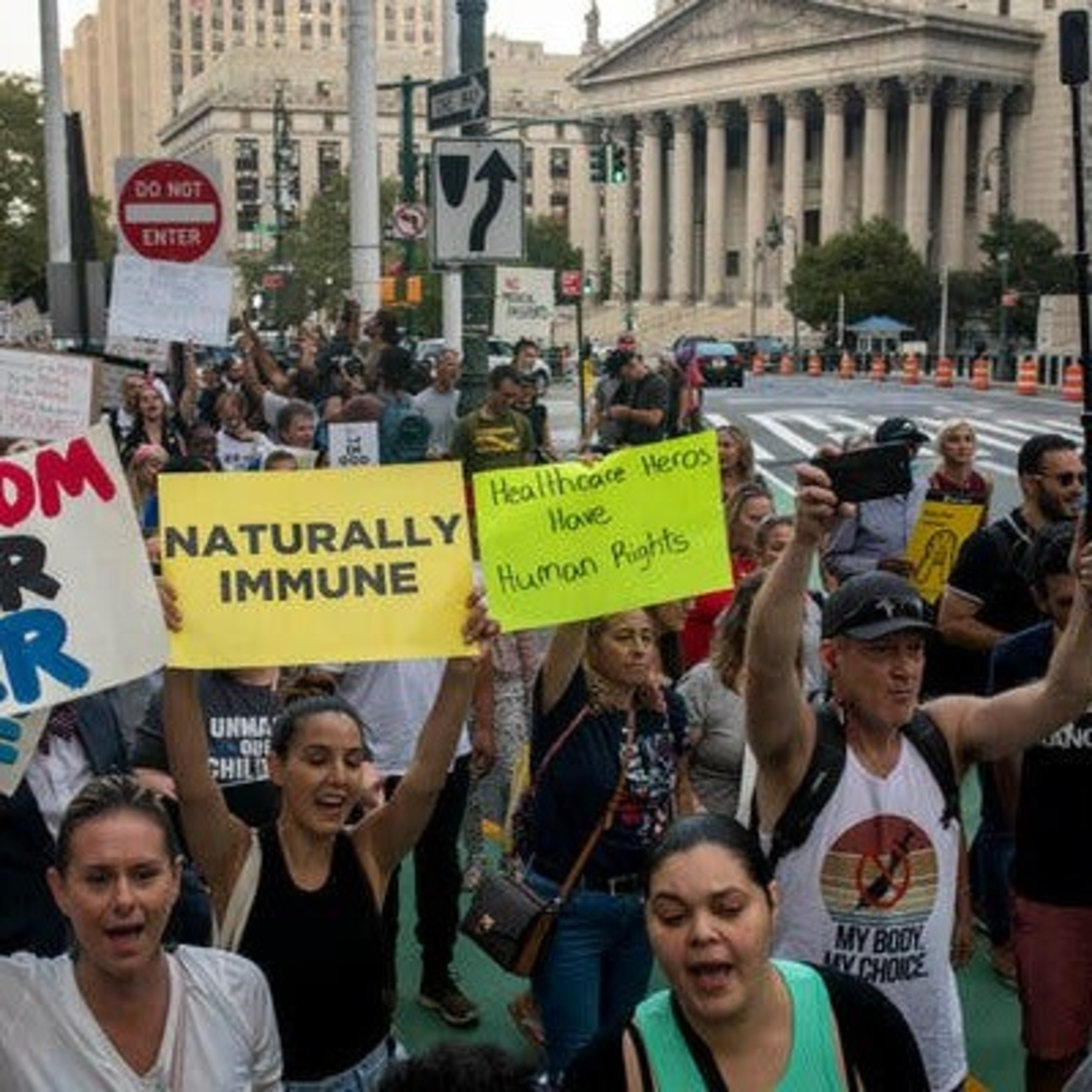 NYC-VACCINATION-SCHOOL TEACHERS-GOVENMENT WORKERS episode artwork