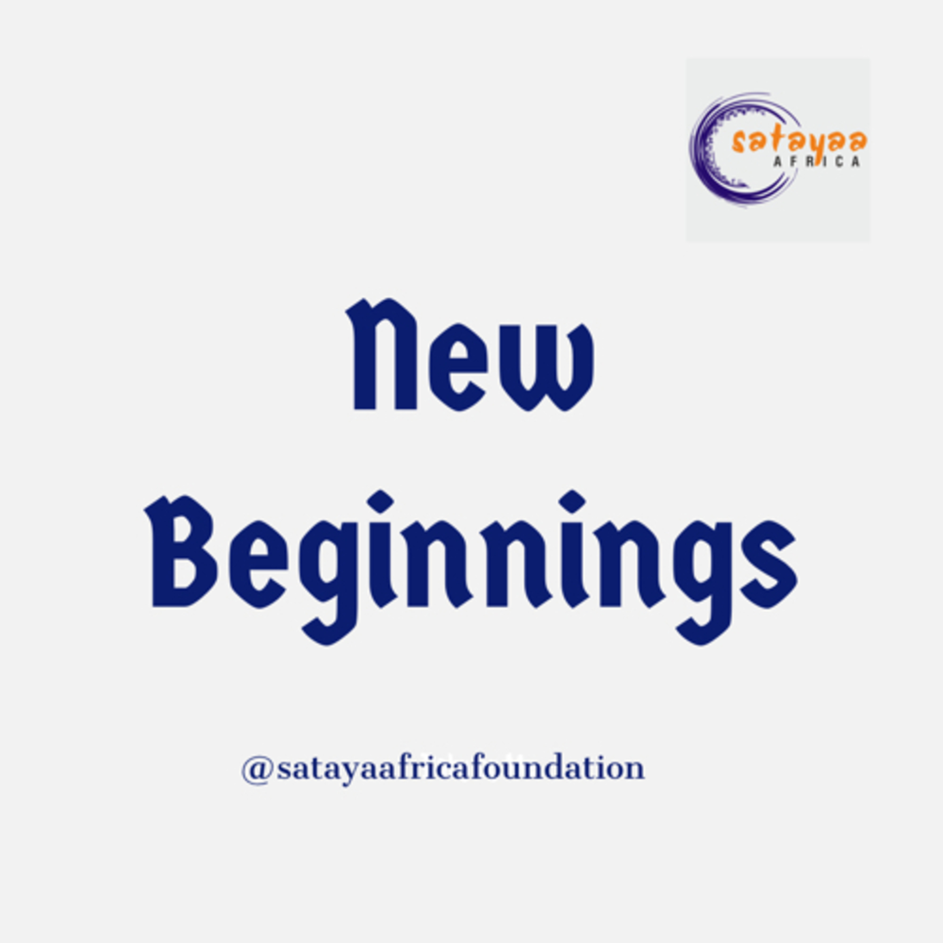 August 2021 - New beginning  episode artwork